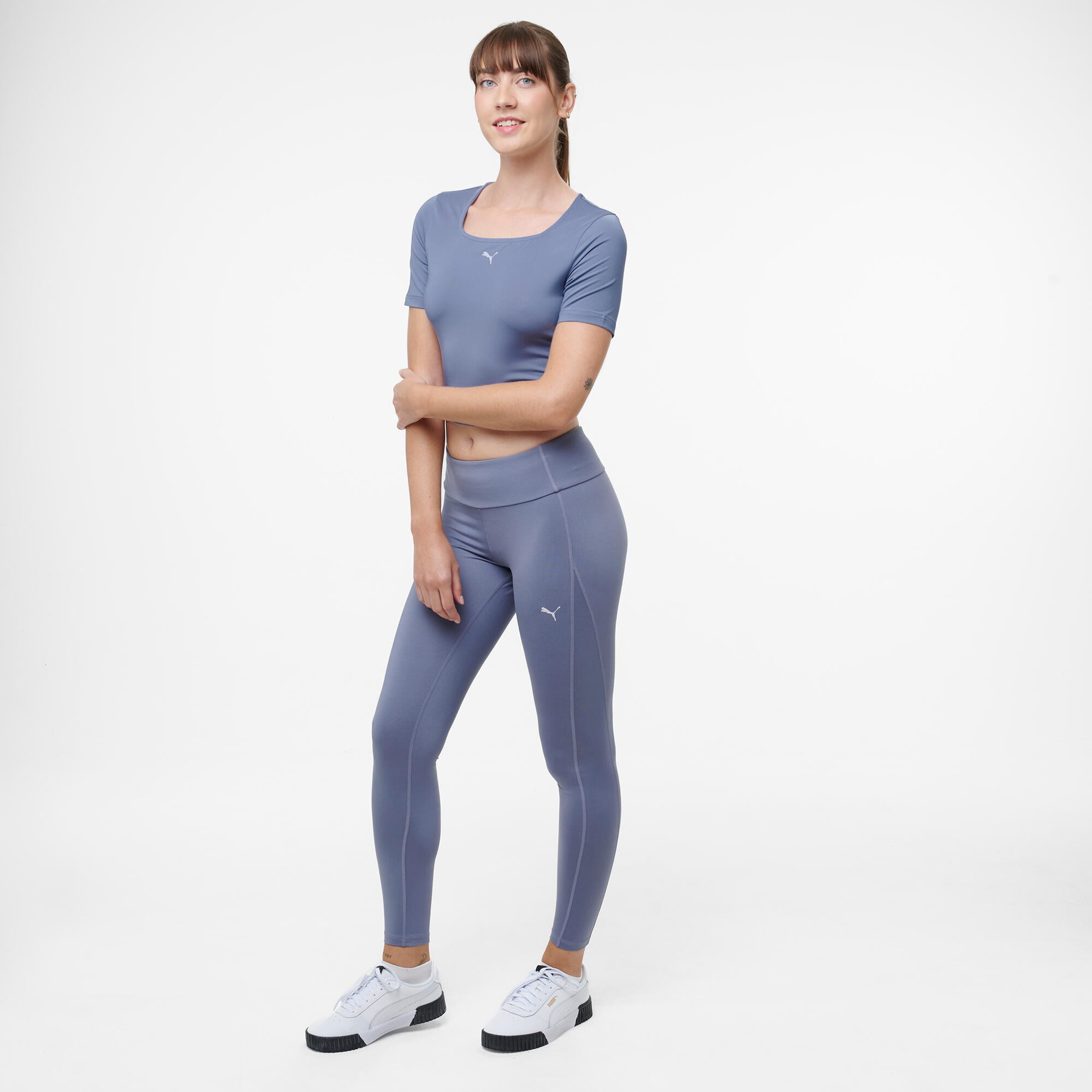 Leggings Damen - lila