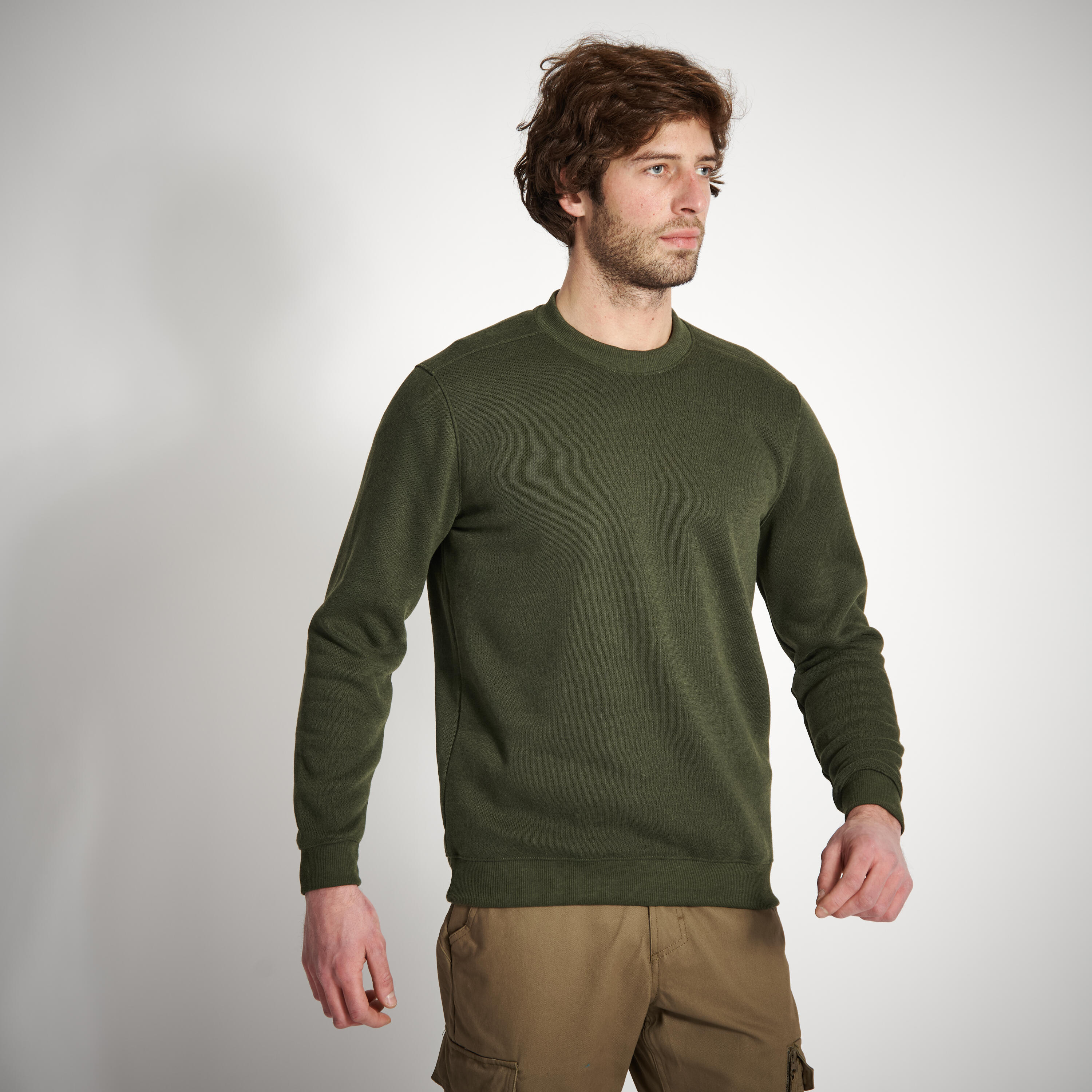 Jagdpullover 100 grün