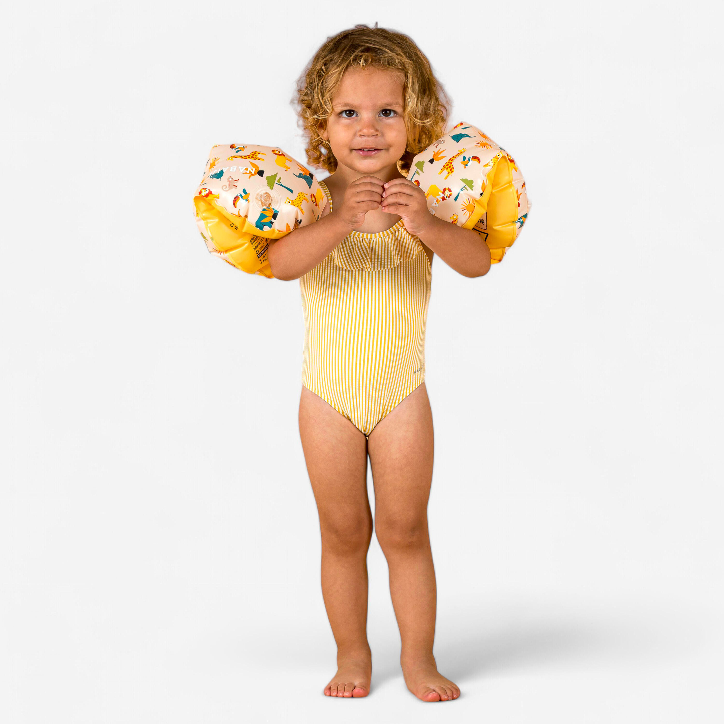 Badeanzug Volants Baby/Mädchen - Print