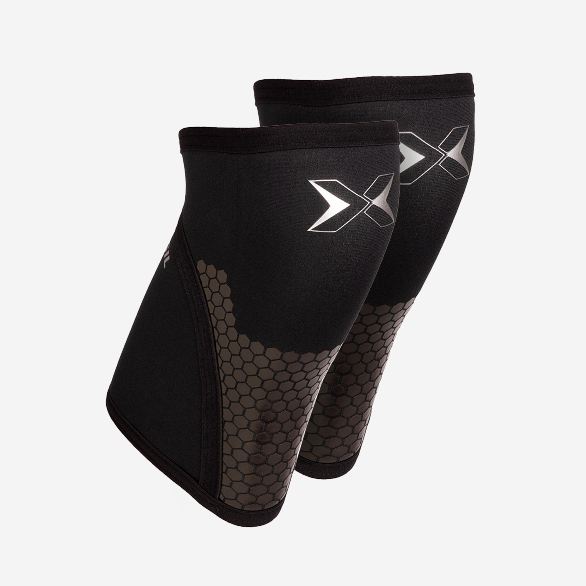 Knieschützer/Kniebandagen Hex Tech Sleeves 0.2 Crosstraining schwarz