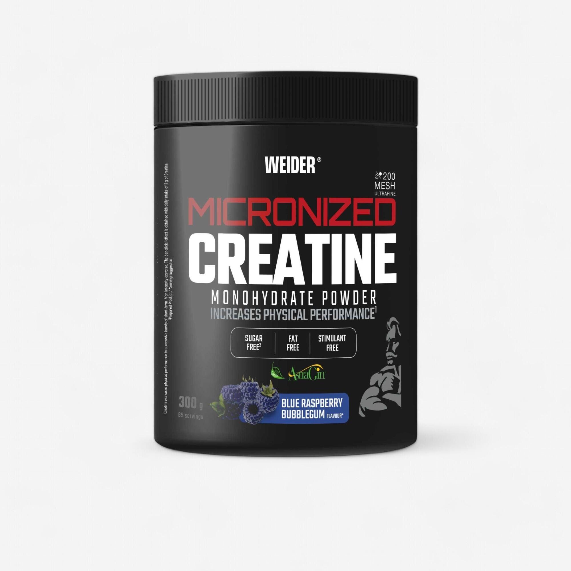 Kreatin Monohydrat mikronisiert Blaue Himbeere 300 g
