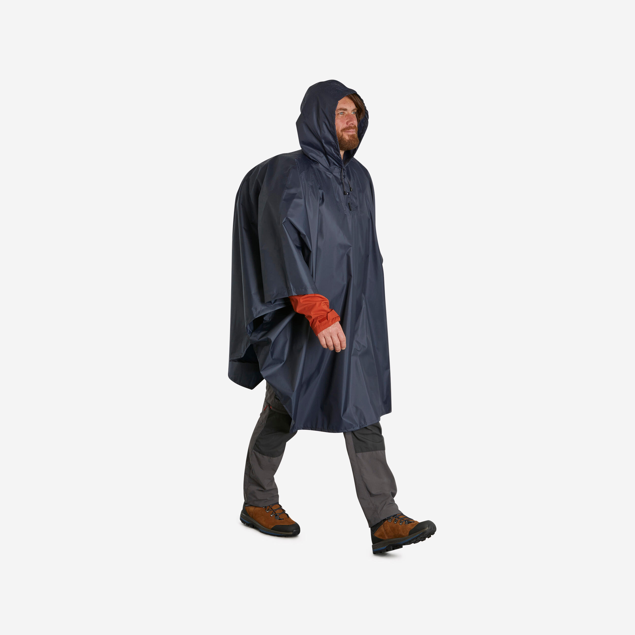 Poncho Regencape 30 L Trekking - MT100 blau