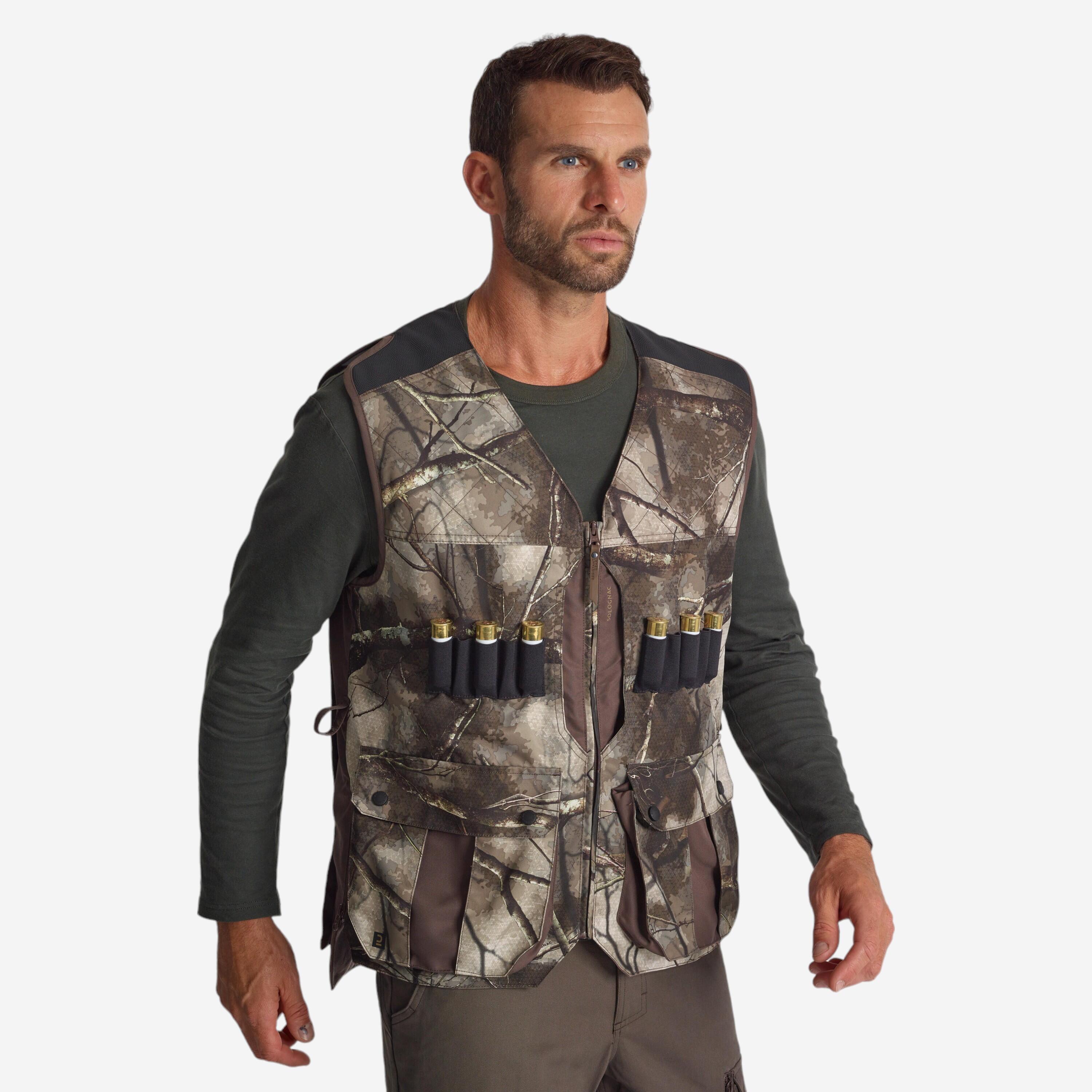 Jagdweste 500 Treemetic Camouflage