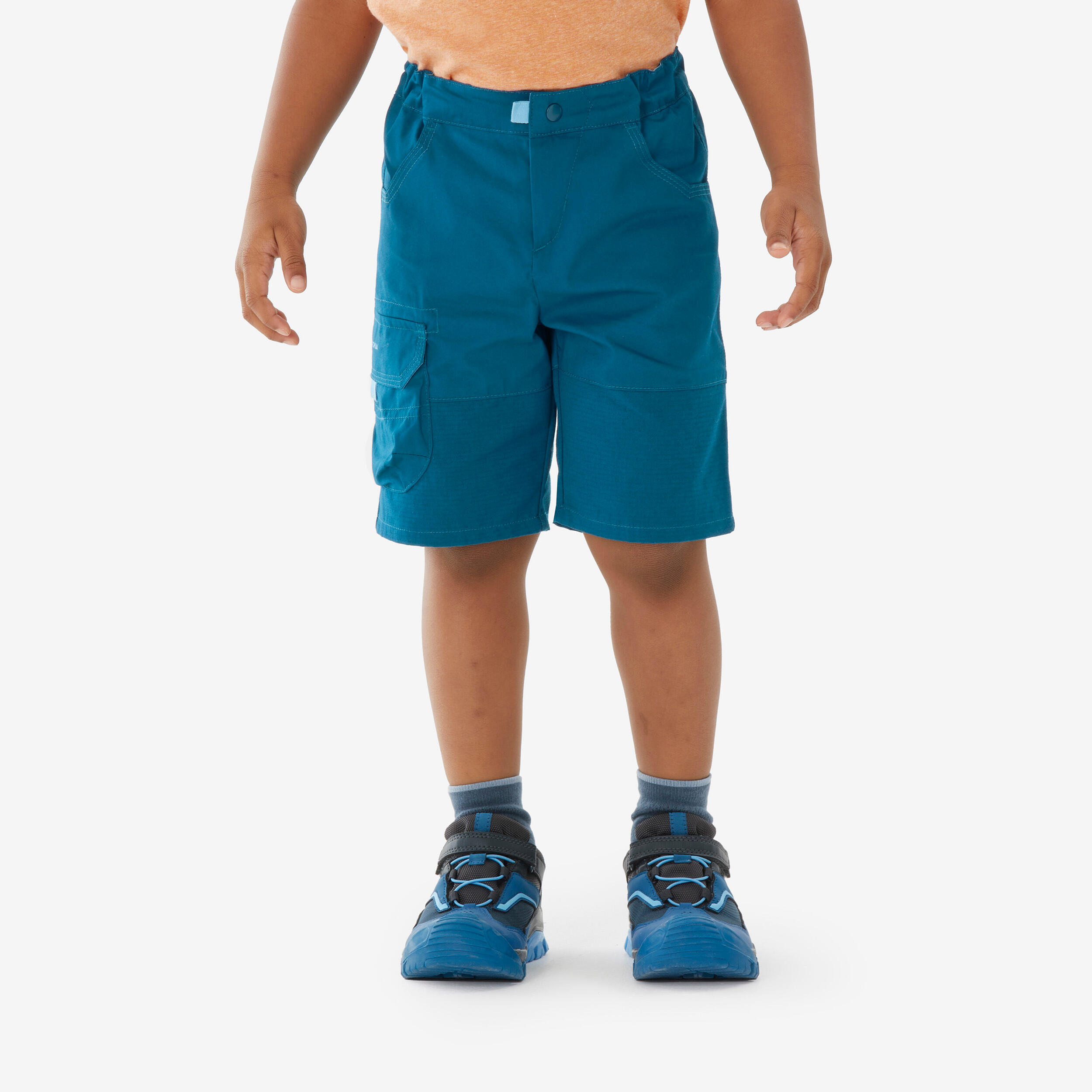 Wandershorts MH500 Kinder Größe 92–122 blau