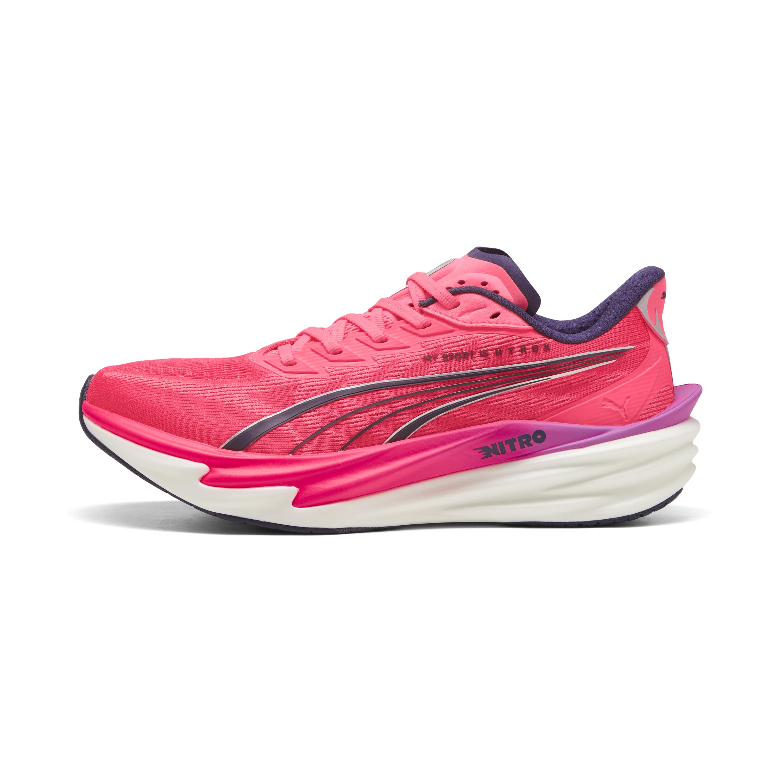 Laufschuhe Damen Hyrox PUMA - Deviate Nitro rosa/weiß