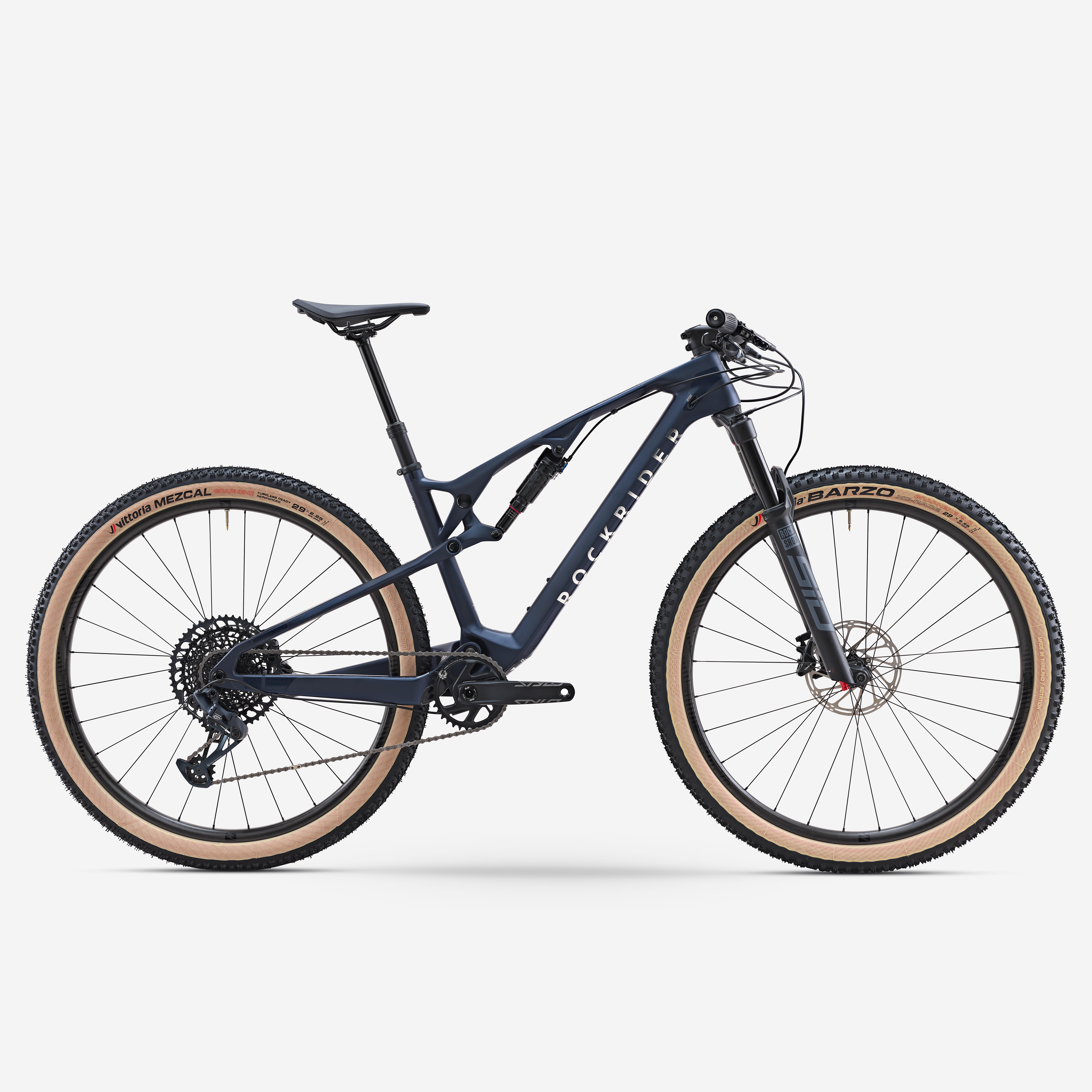 Mountainbike XC Race 900 S Full Carbon Rahmen GX-Carbonlaufräder blau