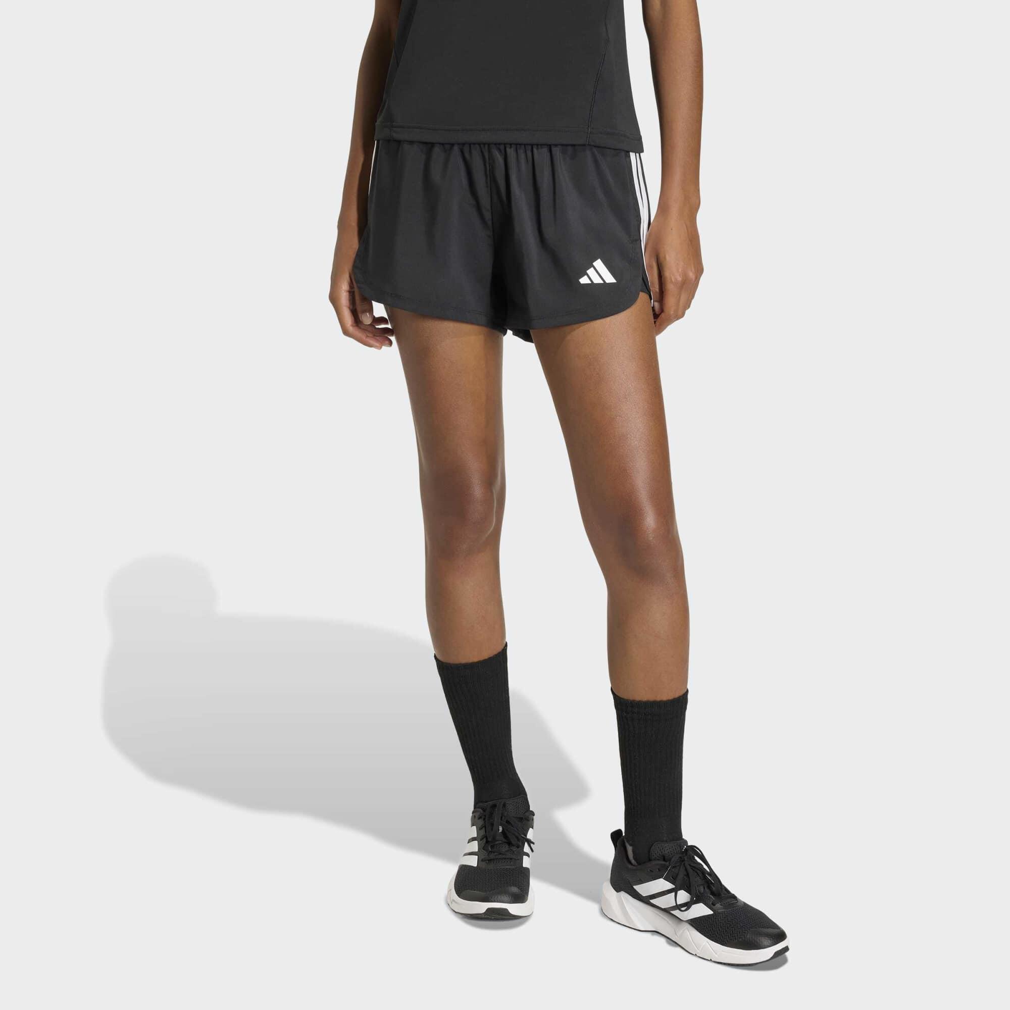 2-in-1 Shorts Damen - schwarz
