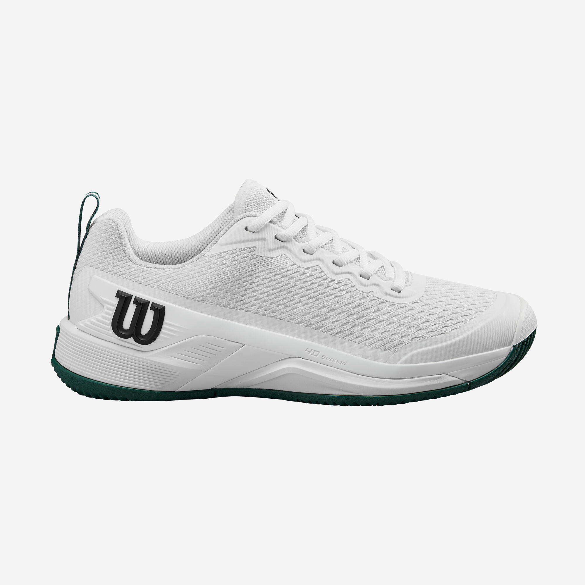 Herren Tennisschuhe Multicourt - Wilson Rush Pro 4.5 weiß