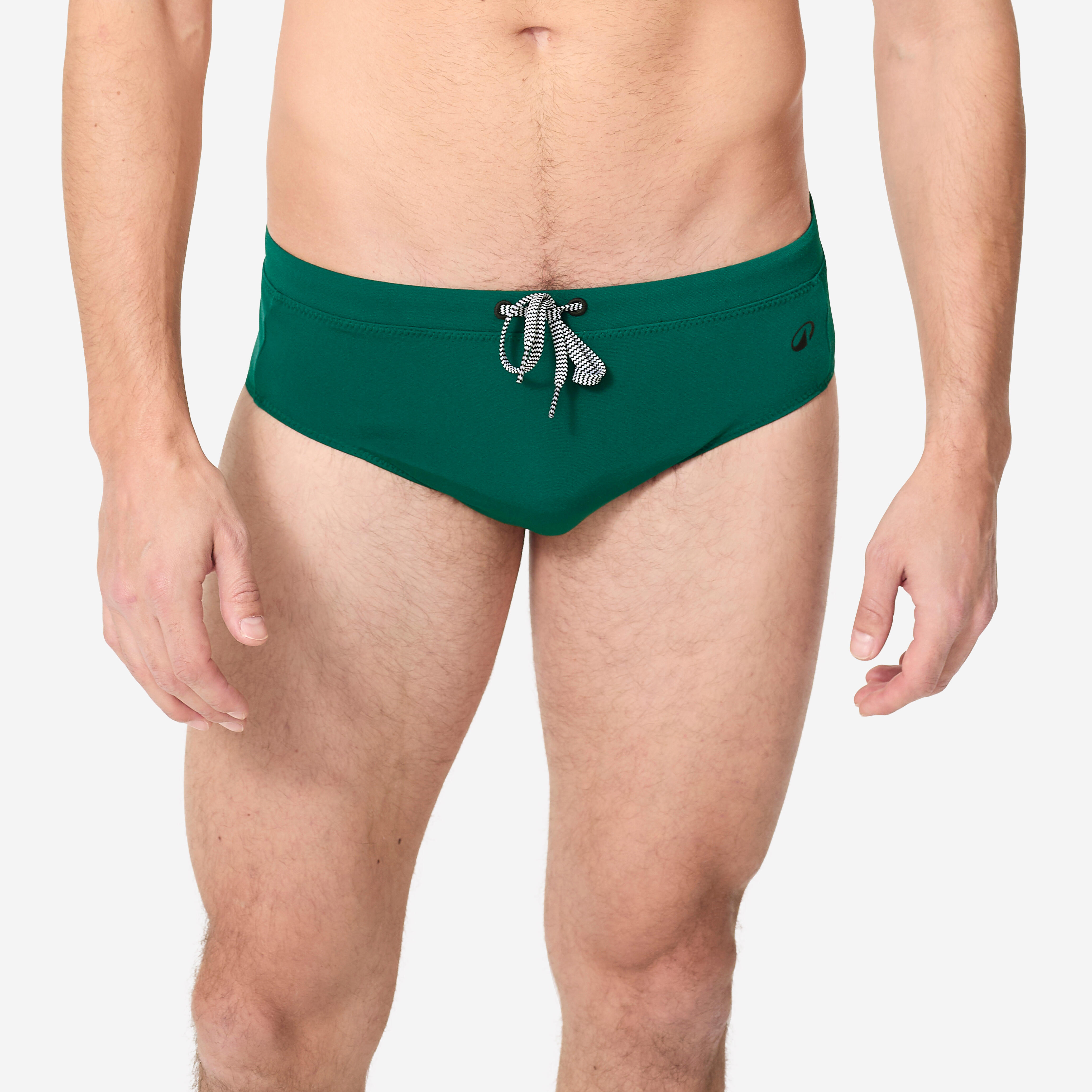 Badehose Slip Herren - 100 Plus grün