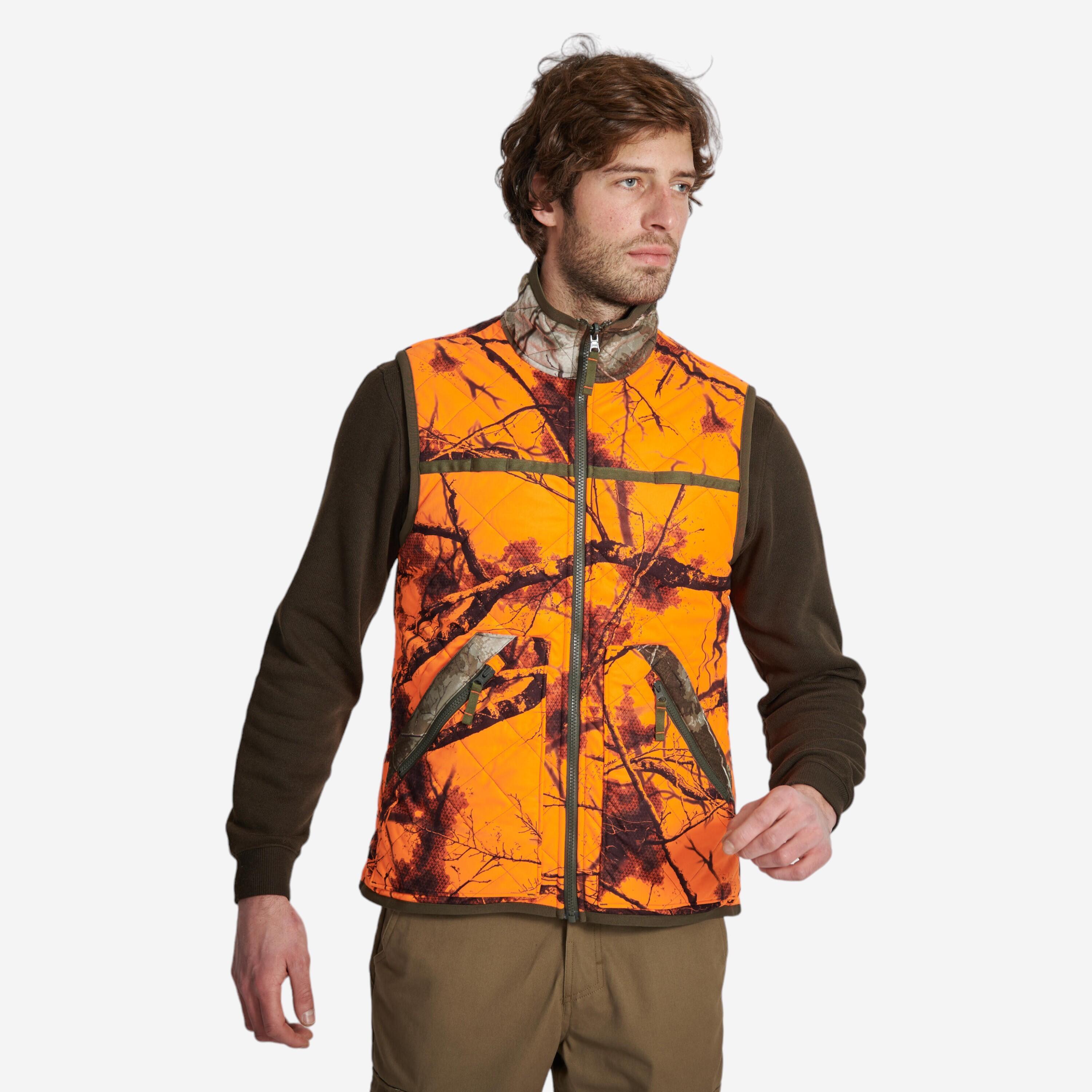 Jagd-Wendeweste 100 Treemetic/Treemetic orange