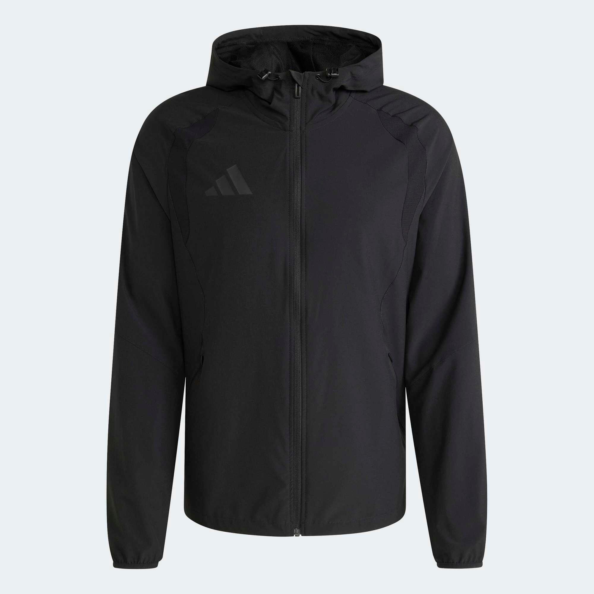 Damen/Herren Trainingsjacke - Tiro Travel 26 schwarz