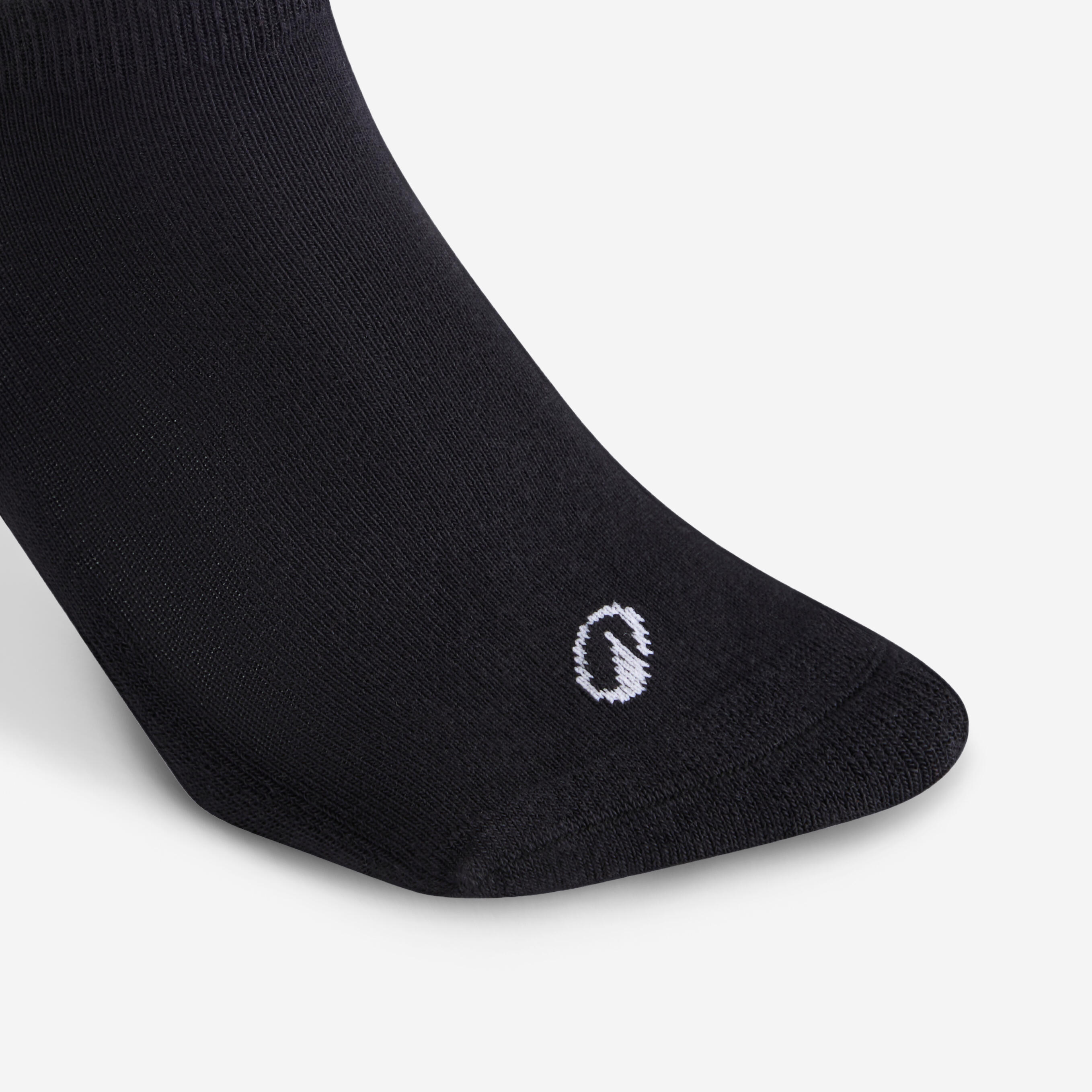 Tennissocken RS 100 Low 3er-Pack schwarz
