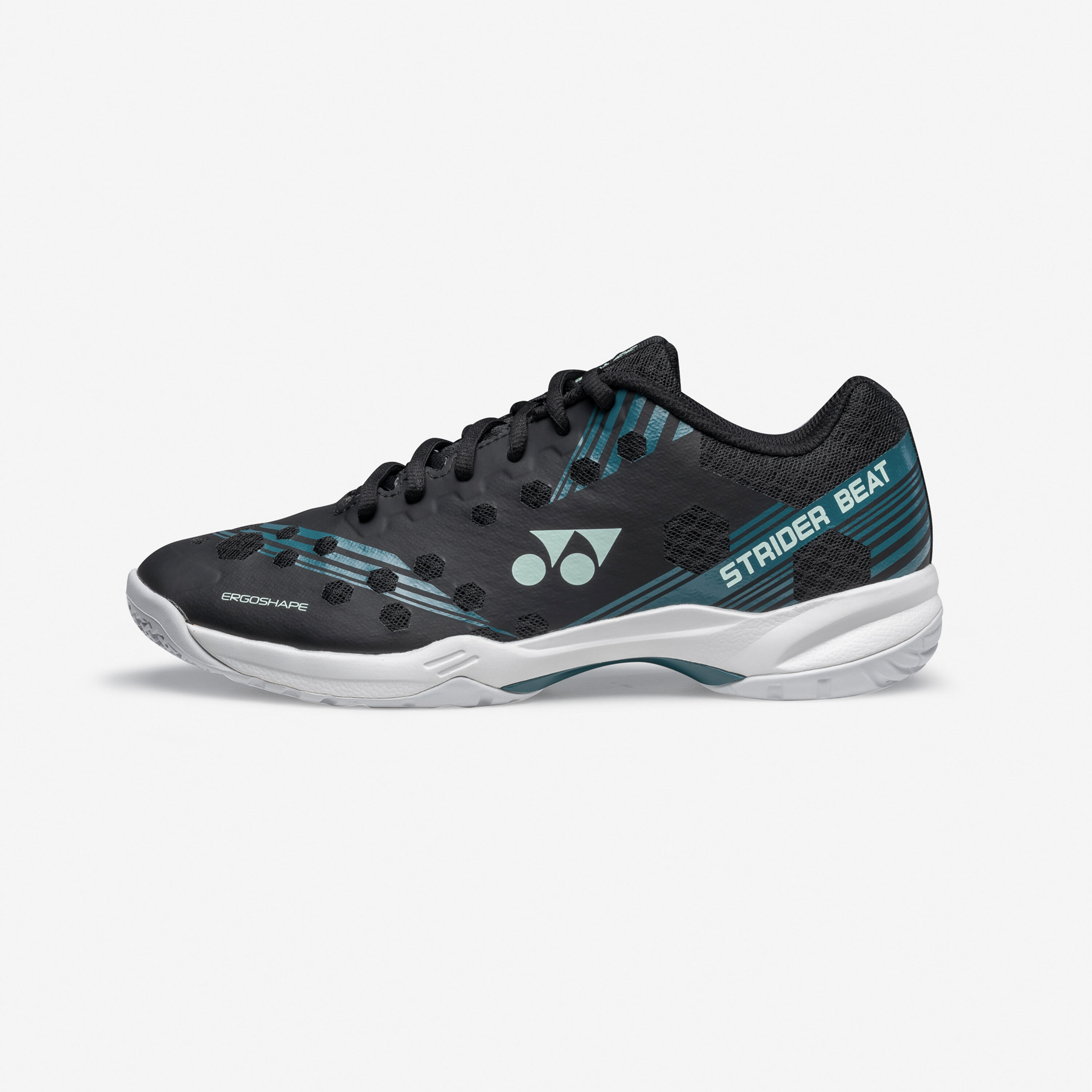 Badmintonschuhe - PC Strider Beat schwarz/weiß