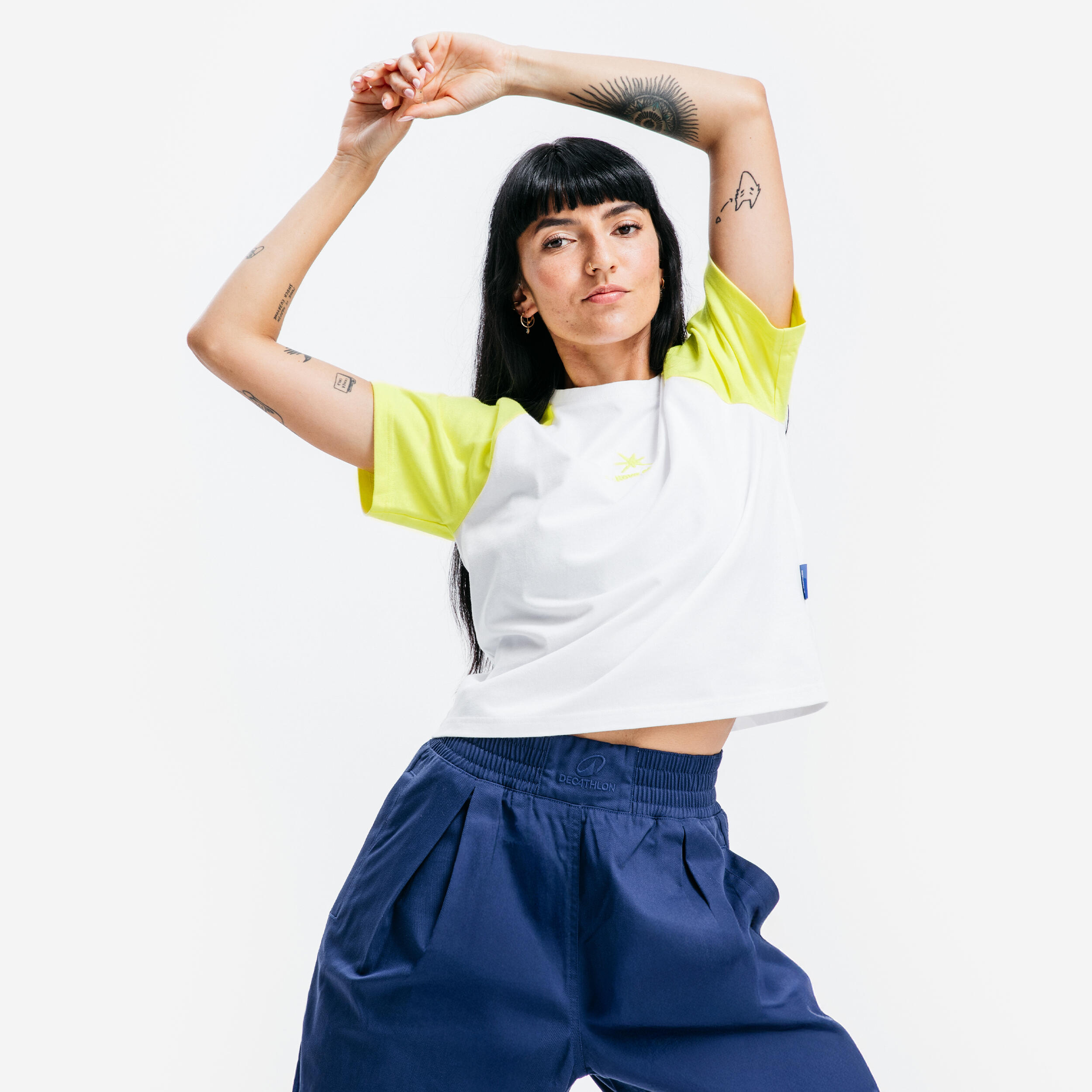 T-Shirt Damen - Uppercute gelb