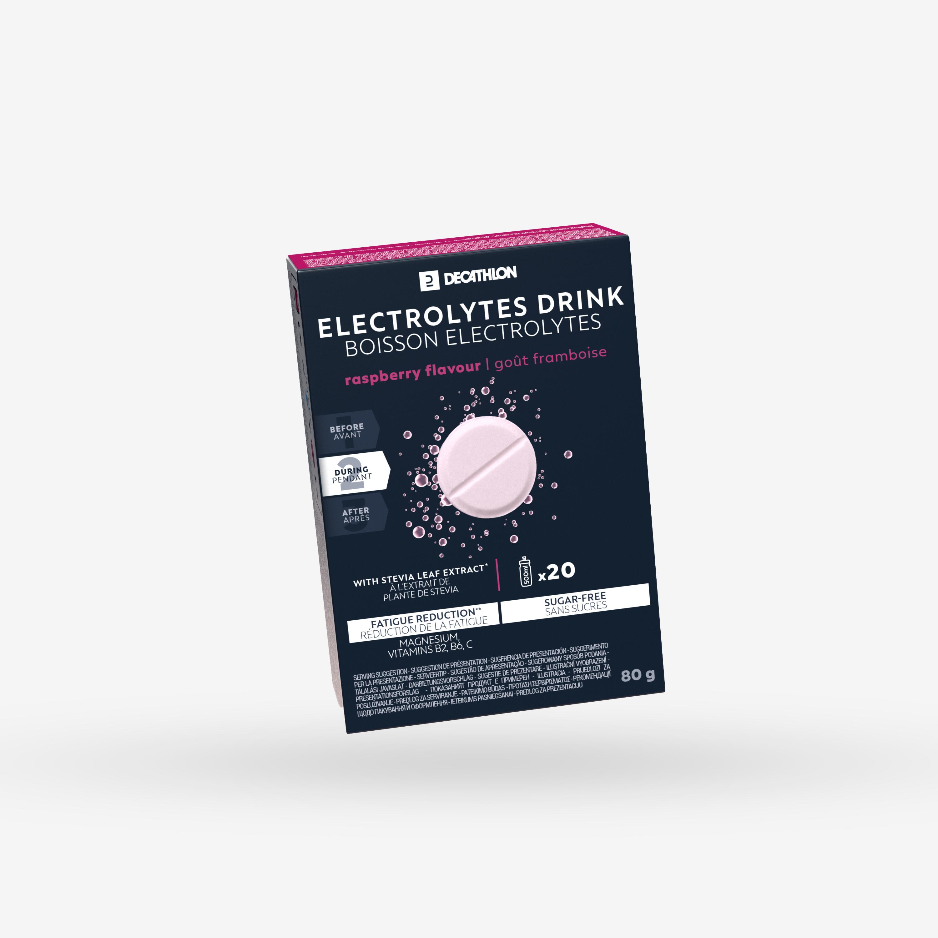 Elektrolyt Brausetabletten zuckerfrei rote Früchte 20 × 4 g