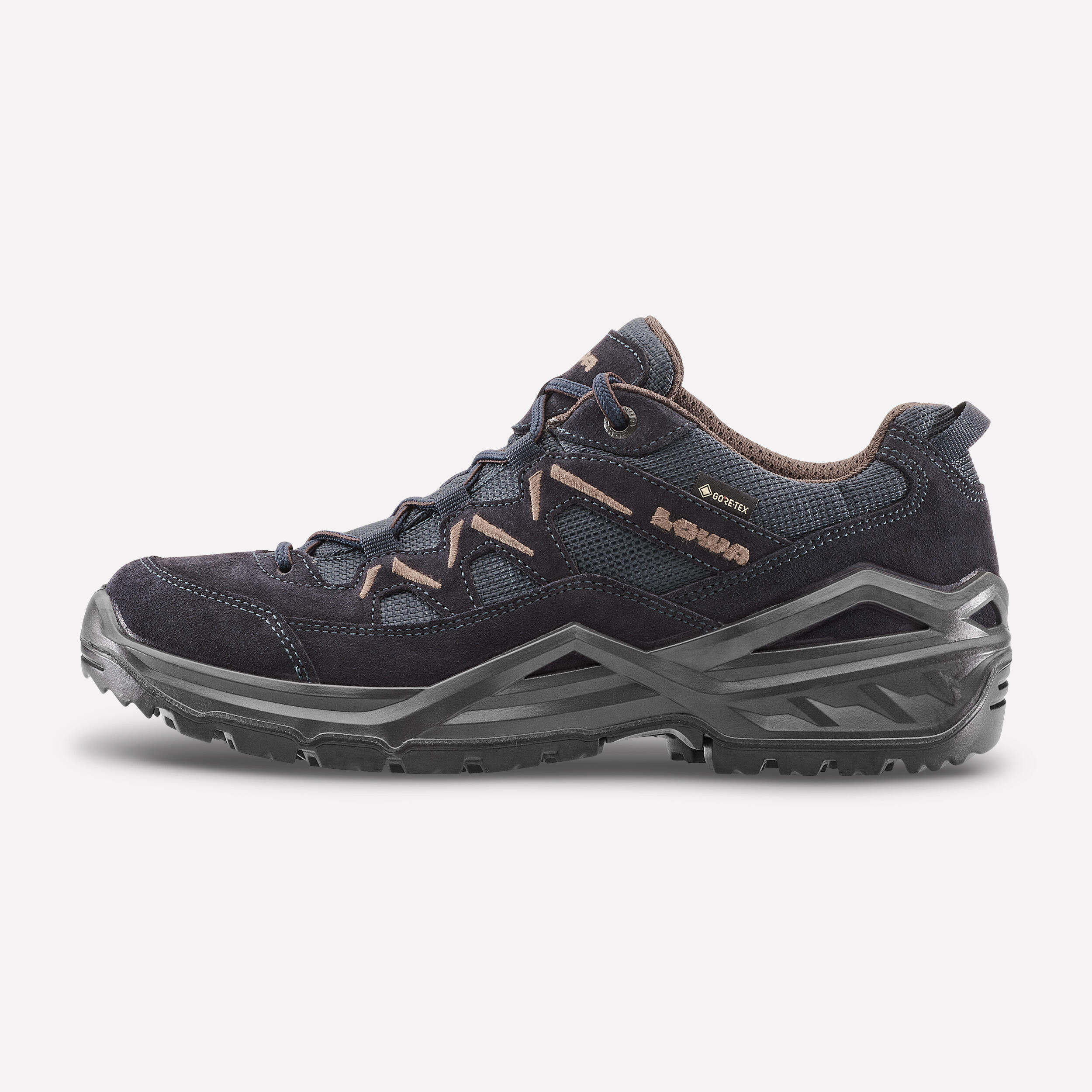 Wanderschuhe Herren niedrig wasserdicht Wandern - Lowa Sirkos Evo GTX Low
