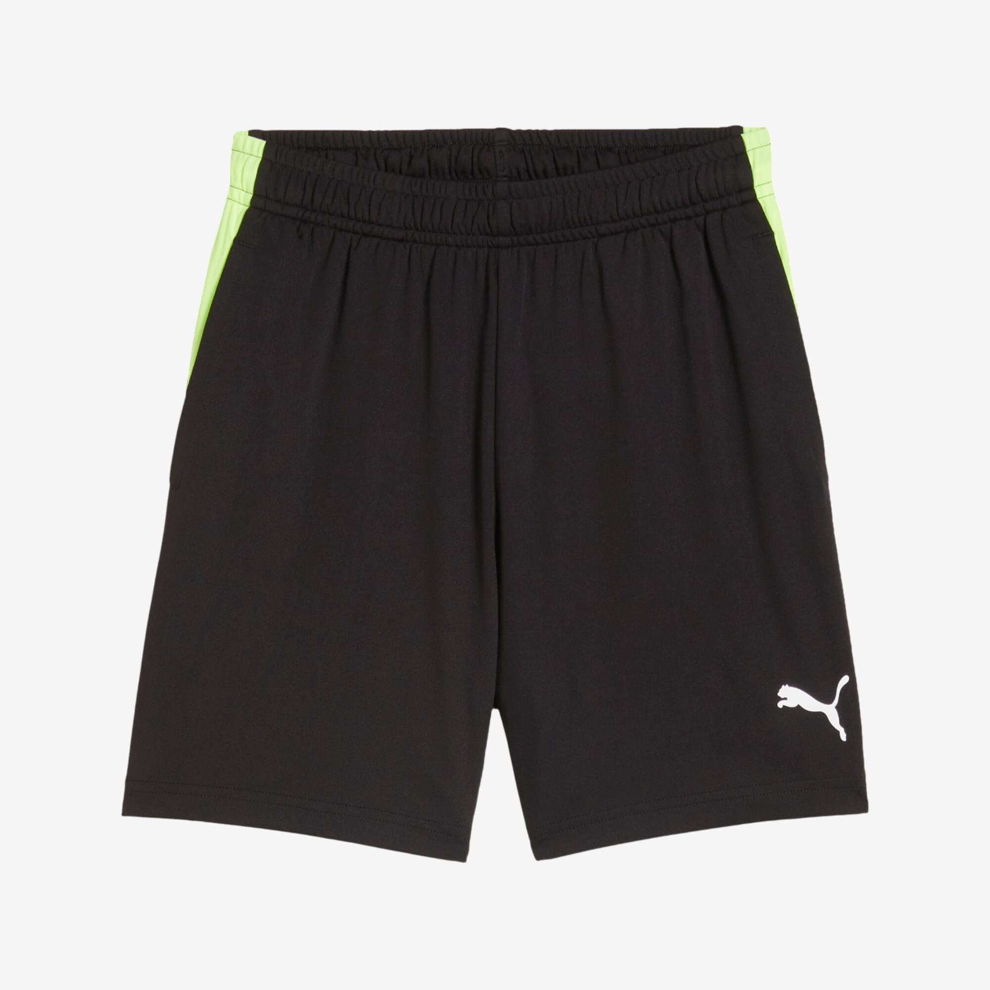 Kinder Fußball Shorts - Puma IndividualLIGA schwarz/gelb