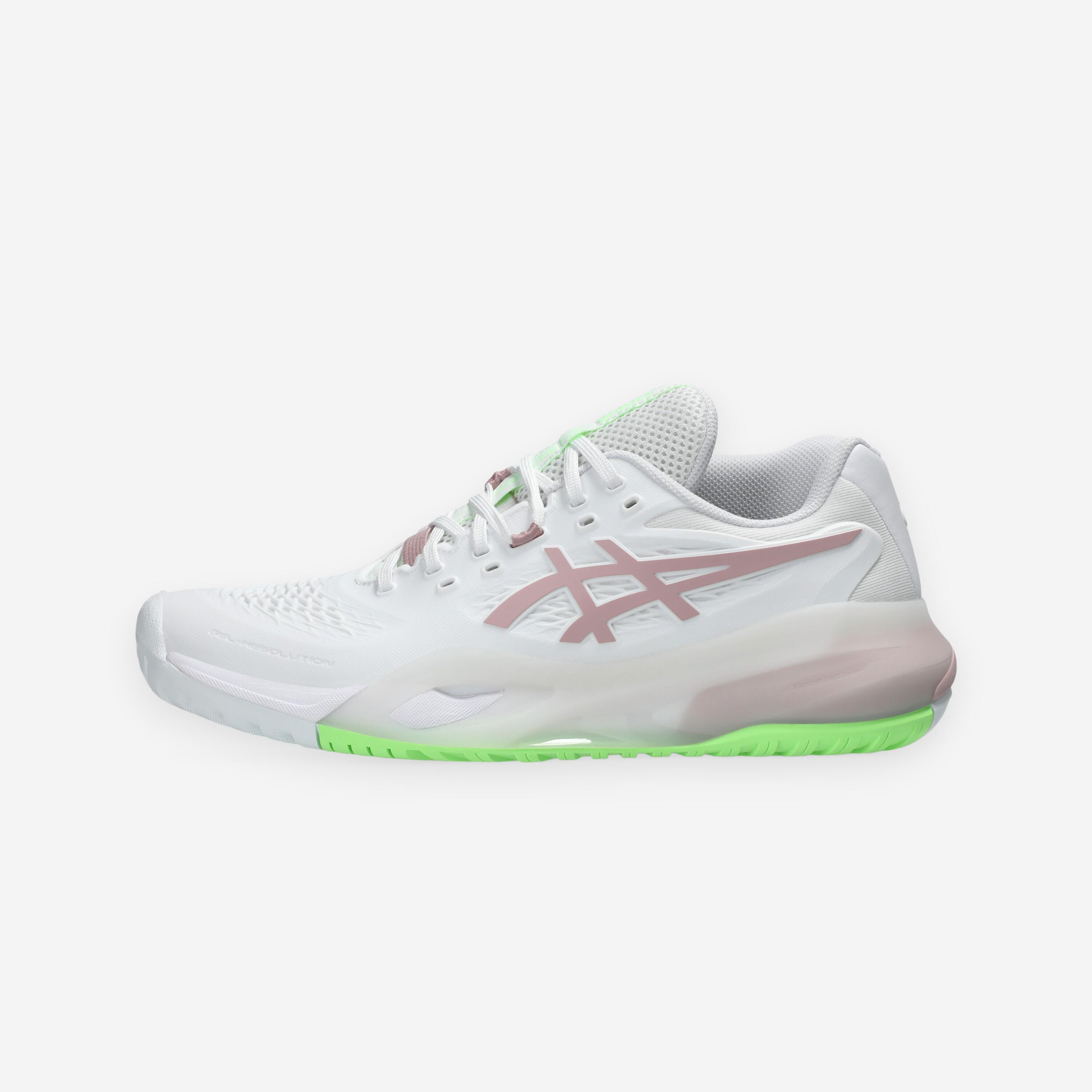 Damen Tennisschuhe Multicourt - Gel Resolution X weiß/rosa