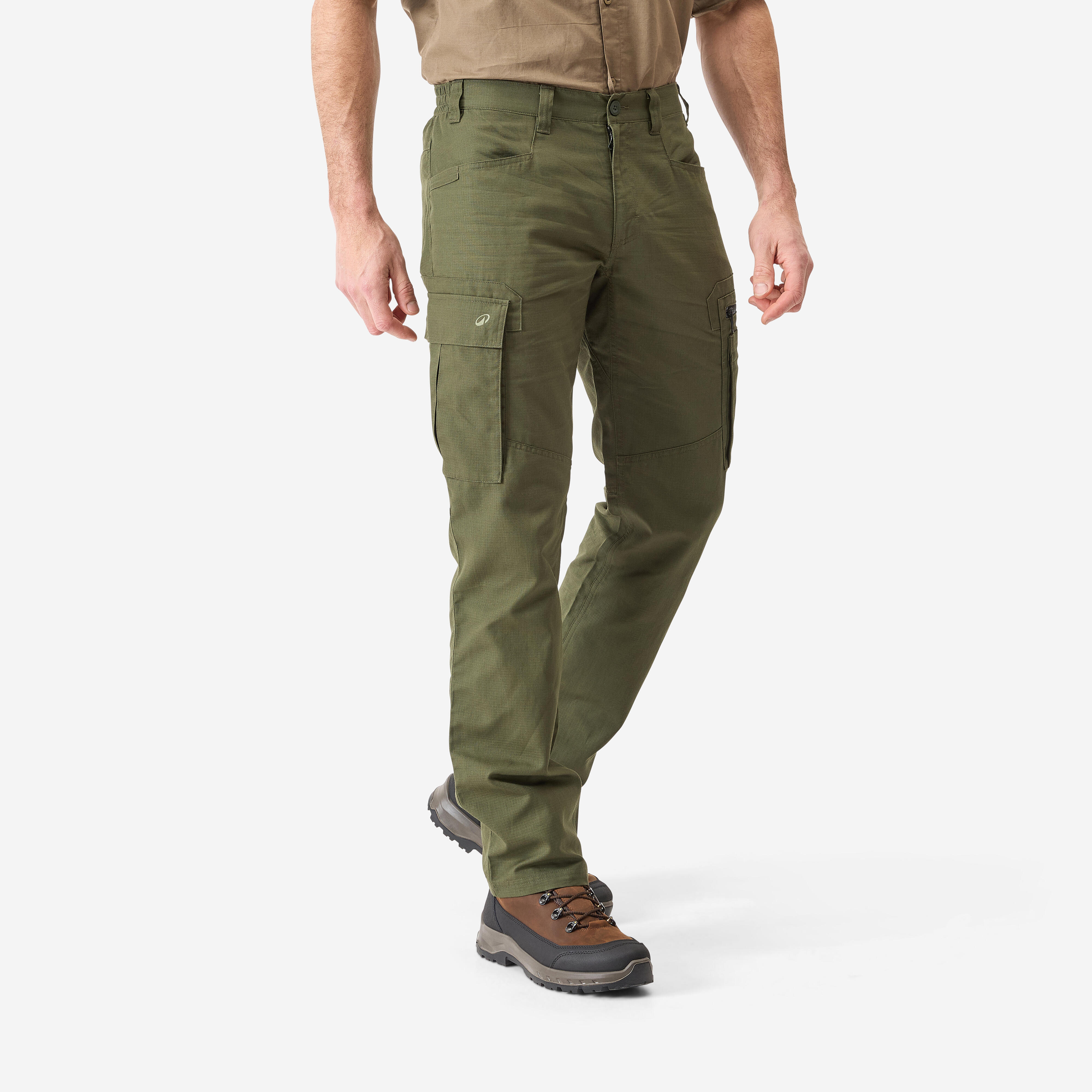Jagdhose 500 UV-Schutz leicht und robust grün