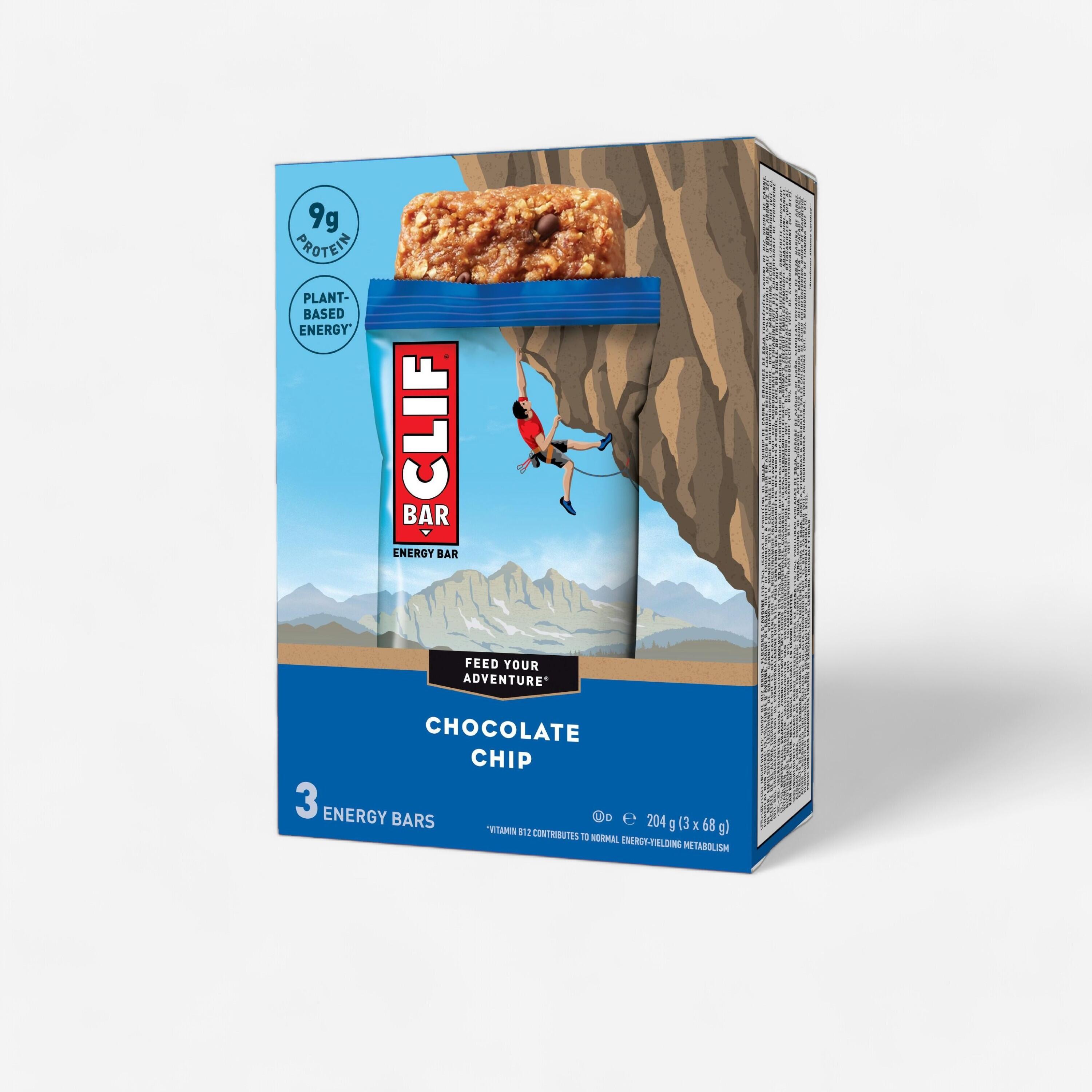 CLIF Energieriegel Chocolate Chip (68 g) x3