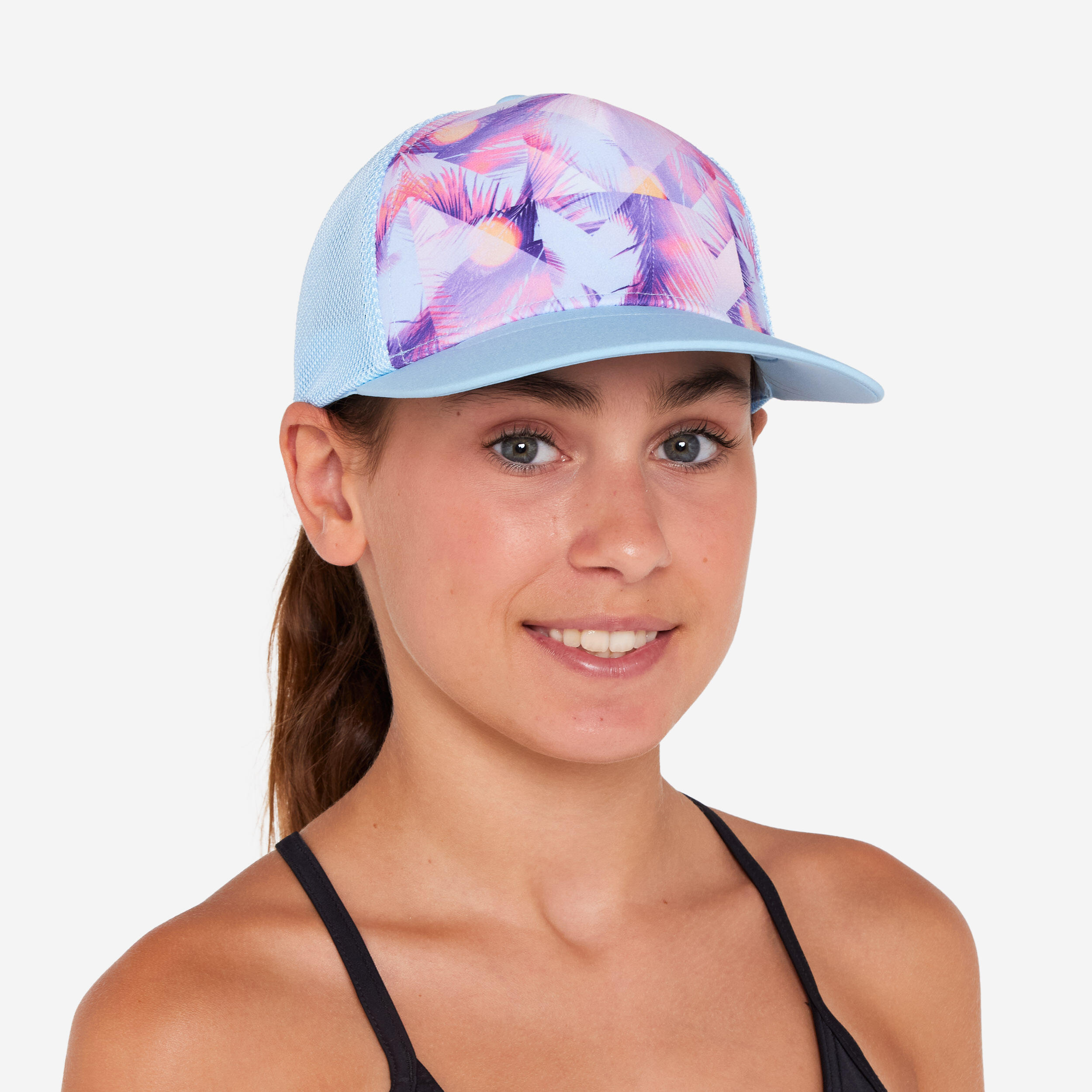 Cap Surfen Kinder UV-Schutz Posy blau