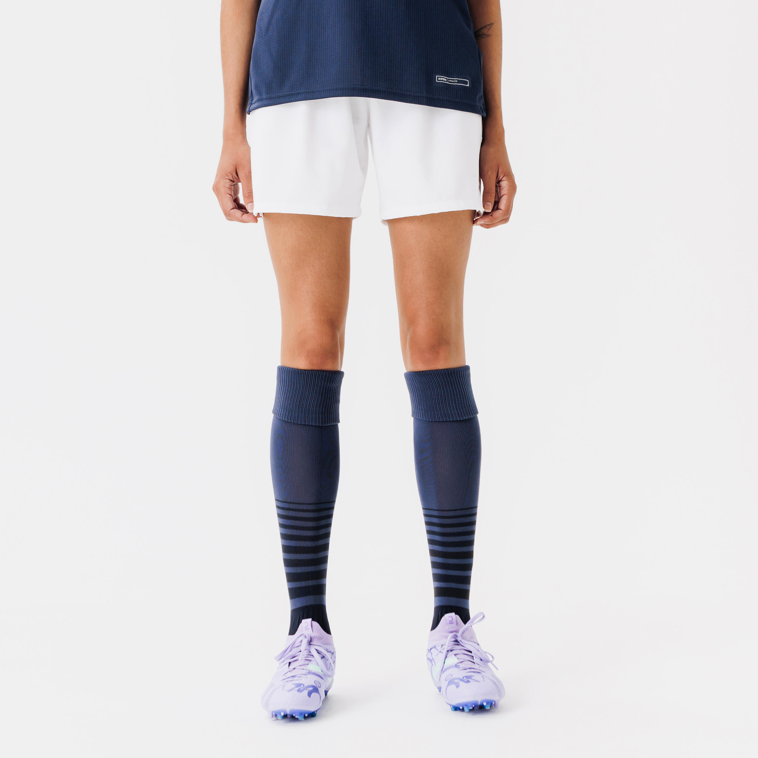 Damen Fußball Shorts - Viralto Club weiß