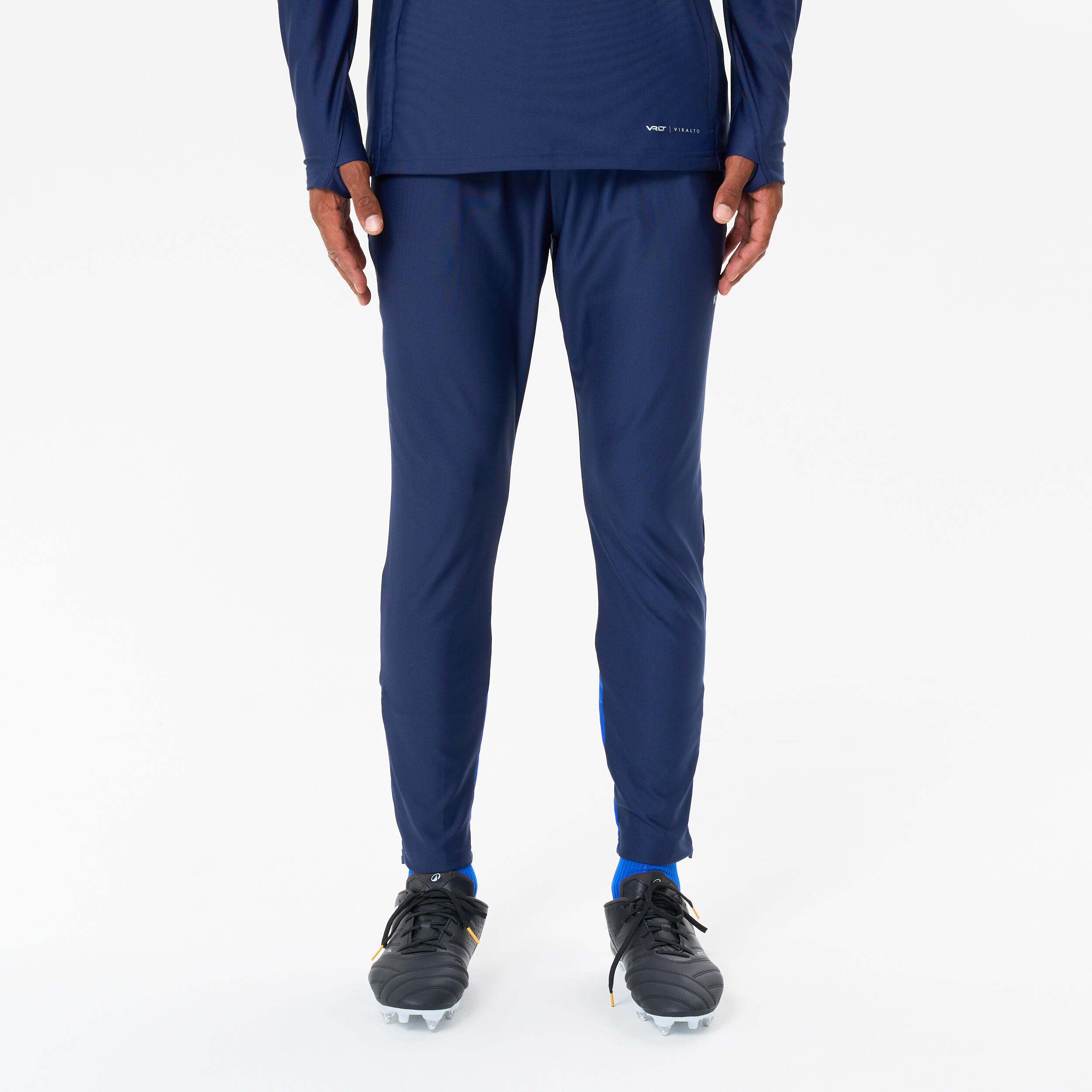 Damen/Herren Fußballhose - Viralto Club marineblau/blau