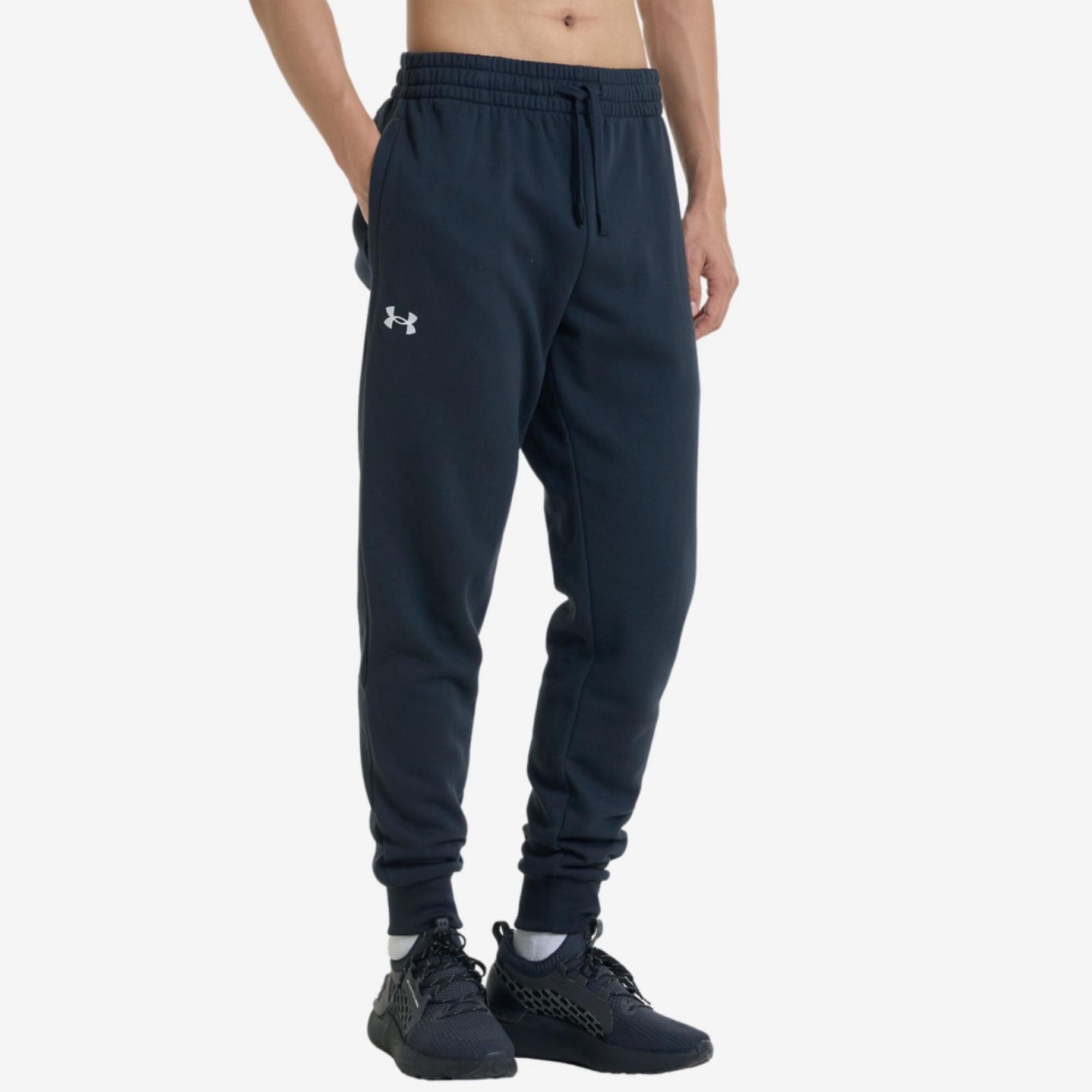 Jogginghose Herren Fleece - Rival schwarz