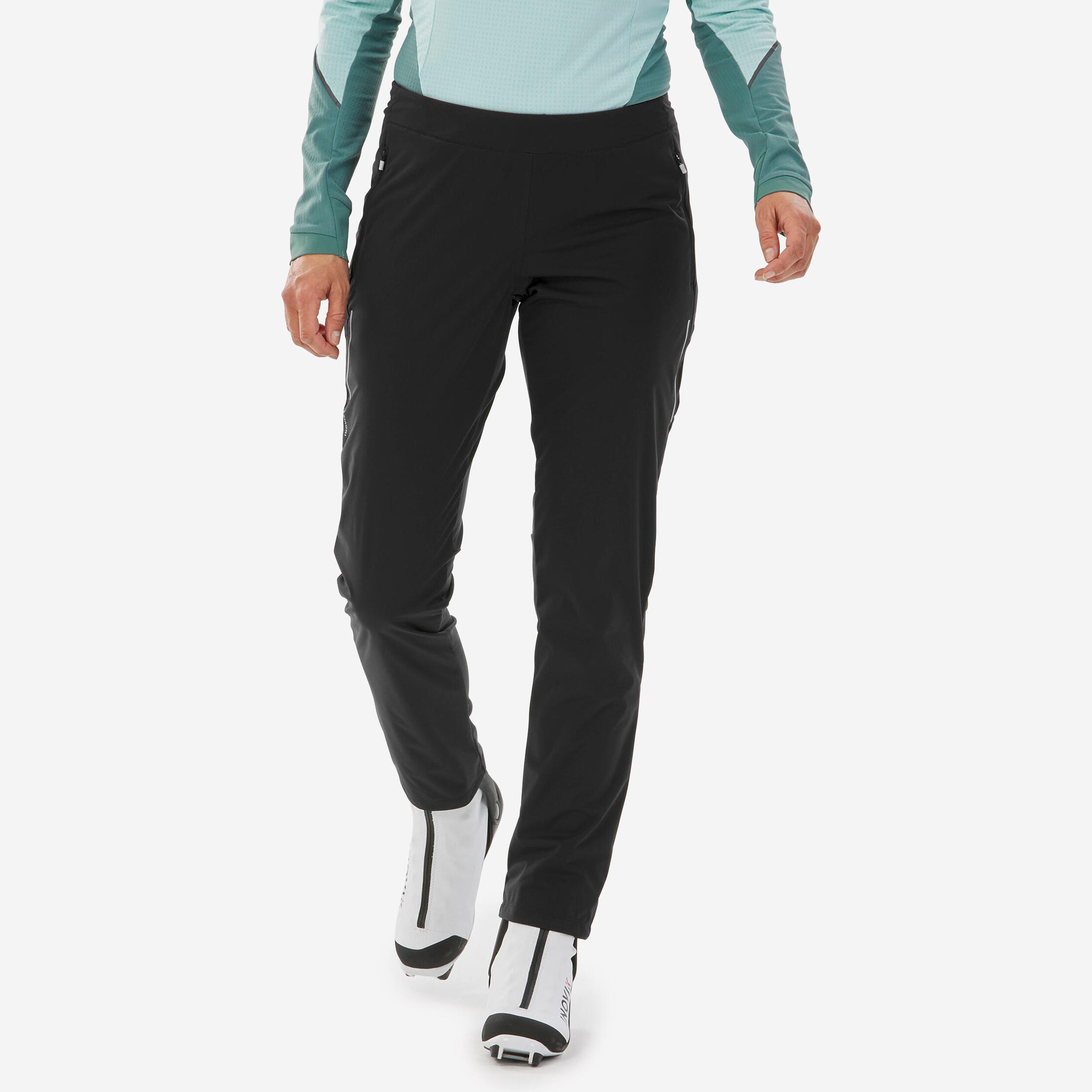 Langlaufhose Damen - 500 schwarz