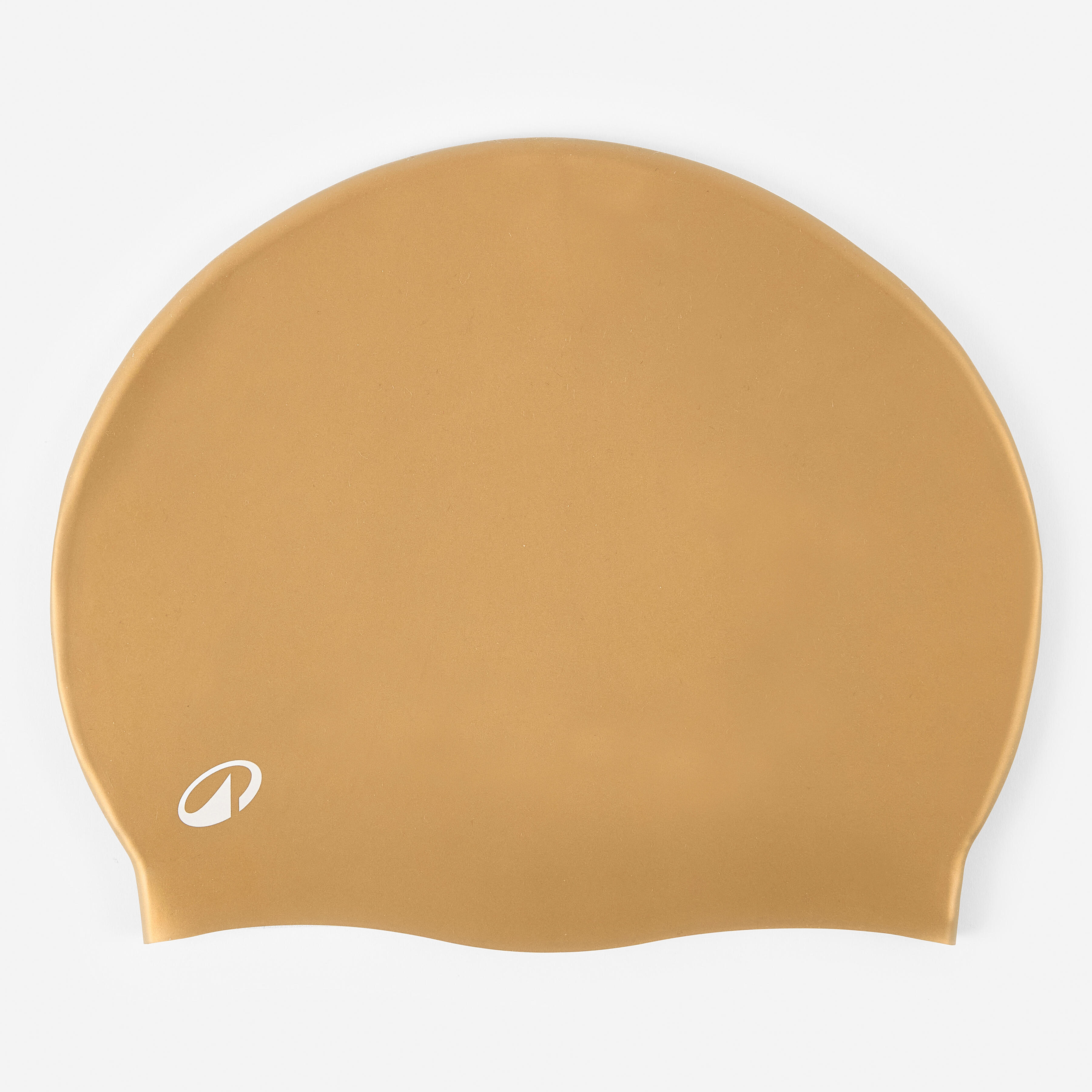 Badekappe Silikon - goldfarben