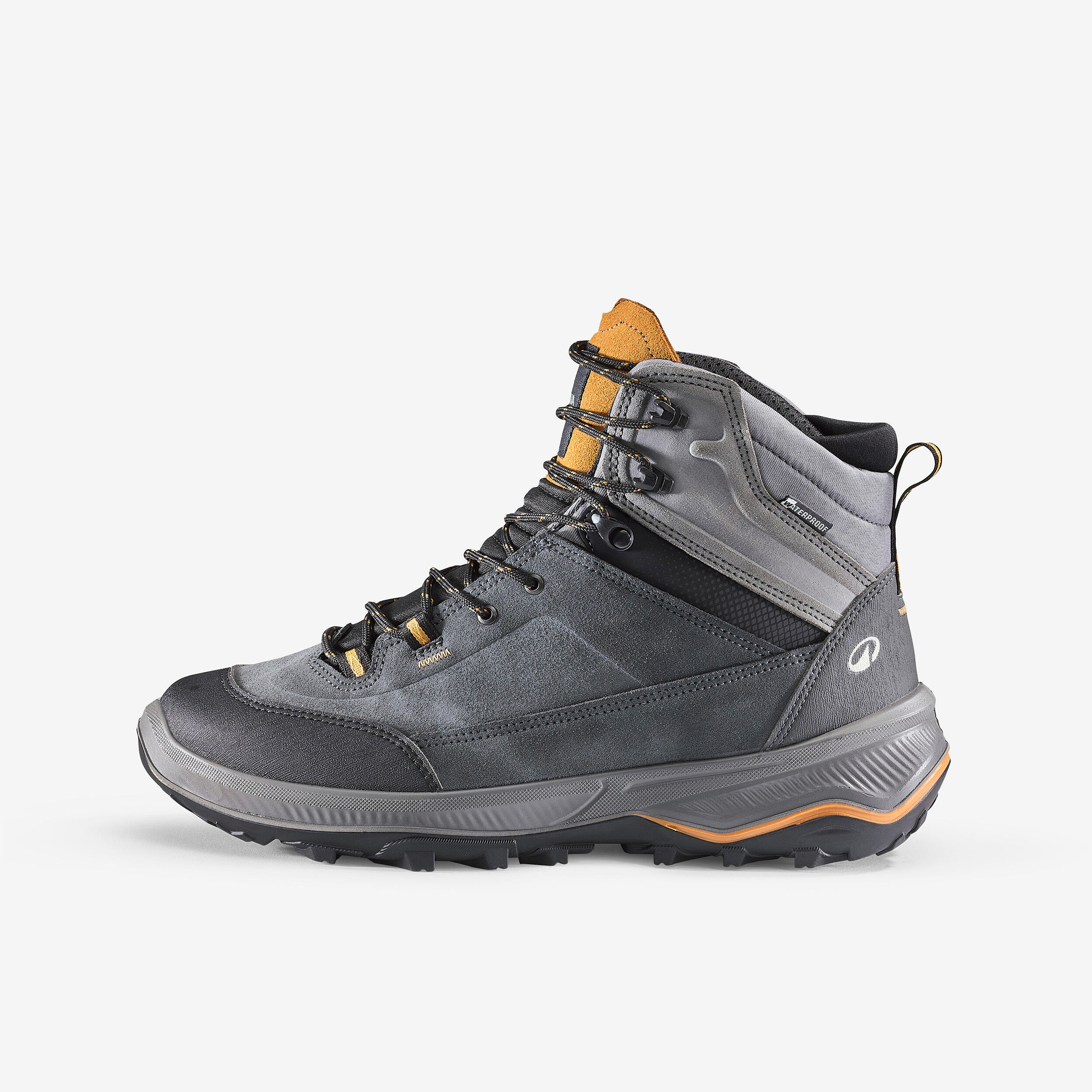 Trekkingschuhe Herren hoch Leder - MT100