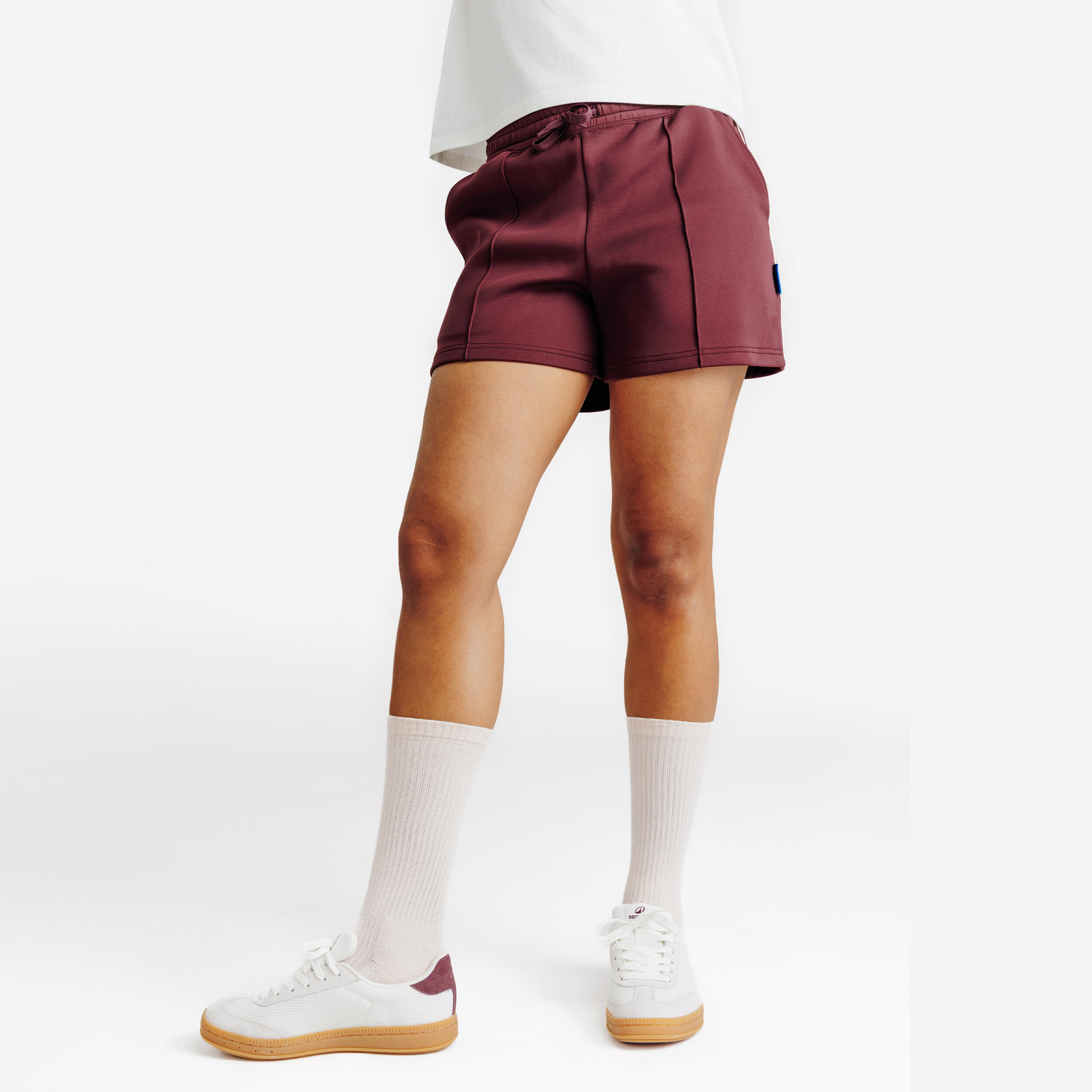 Shorts Damen - Heritage bordeaux