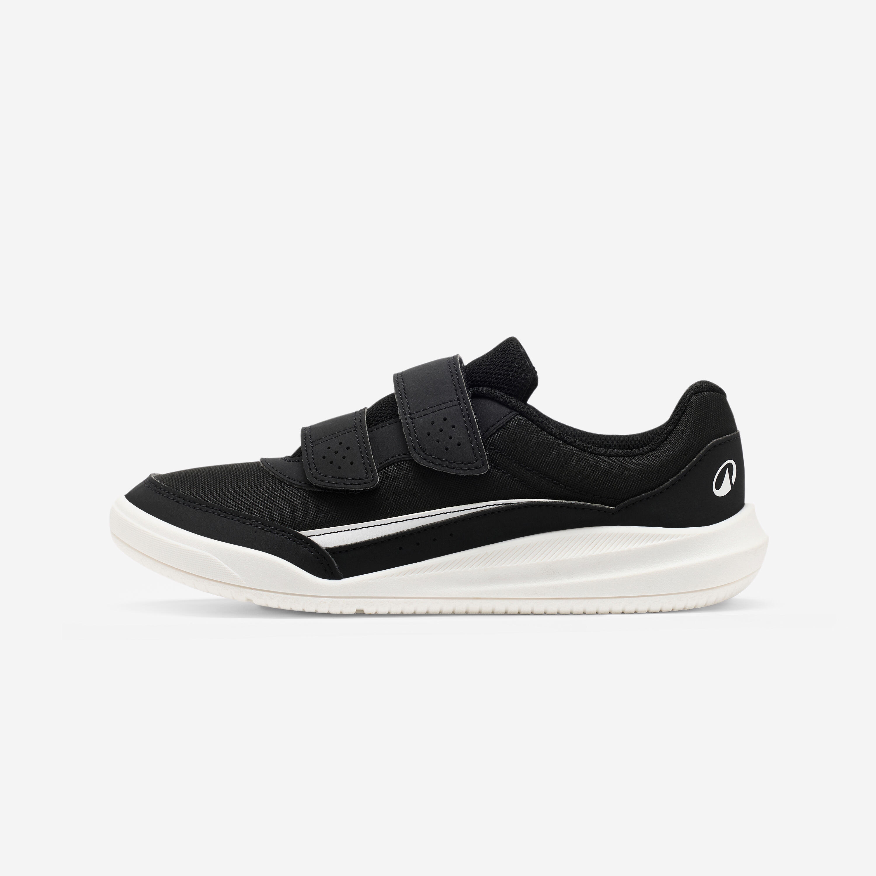 Sportschuhe Kinder - schwarz/weiß