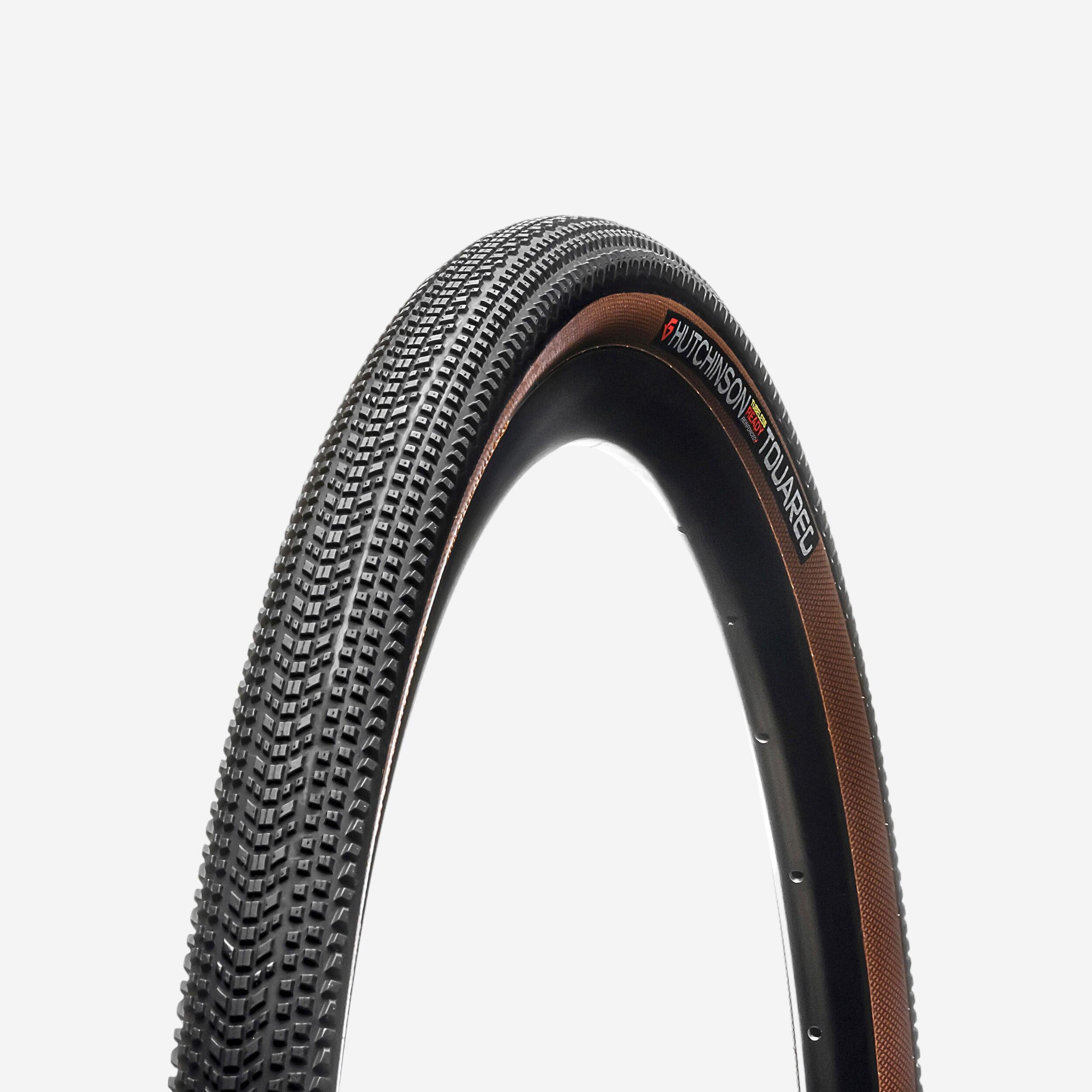 Faltreifen Gravel Hutchinson Touareg Hardskin TLR Tanwall 700×40 bronze
