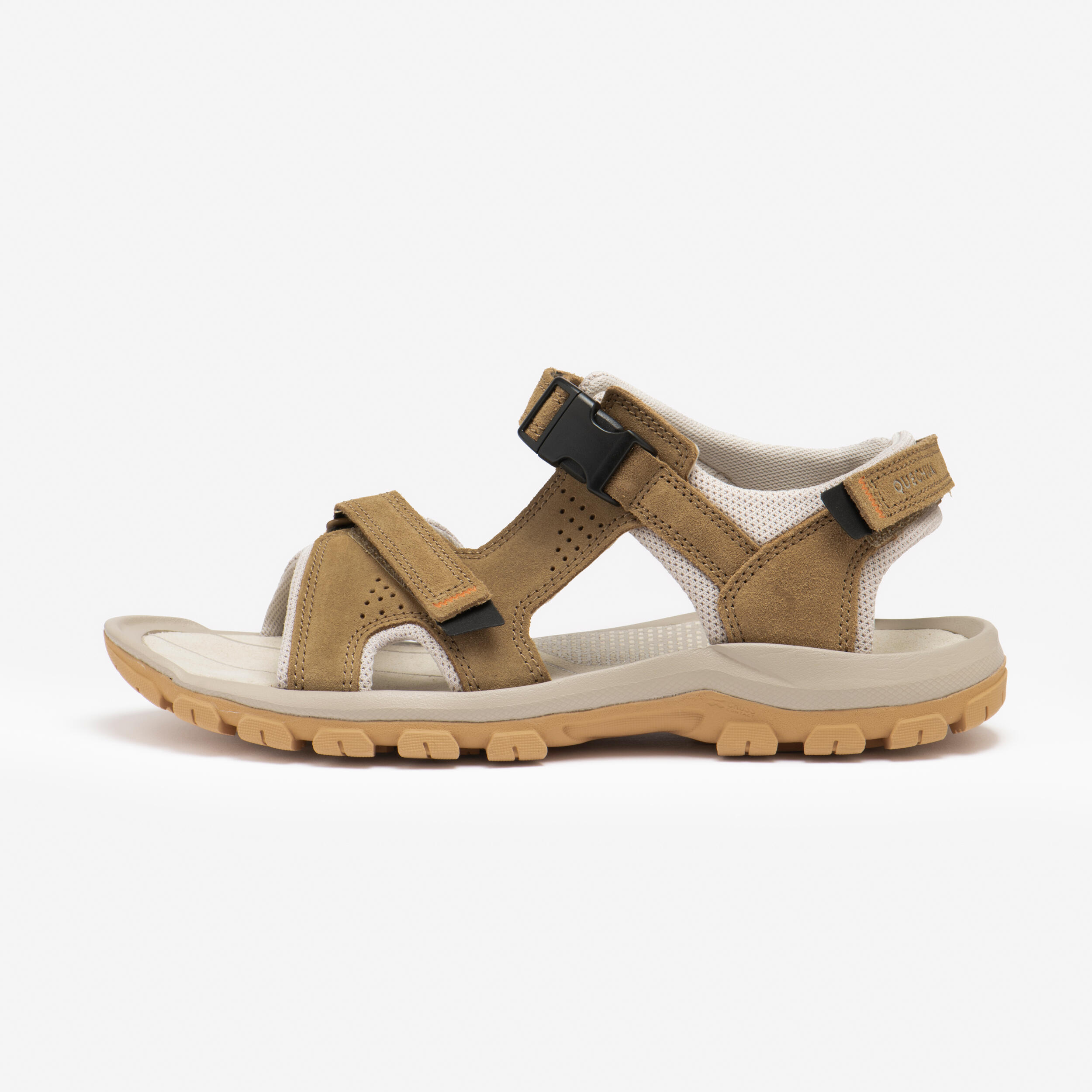 Trekkingsandalen Herren Leder - NH500 braun