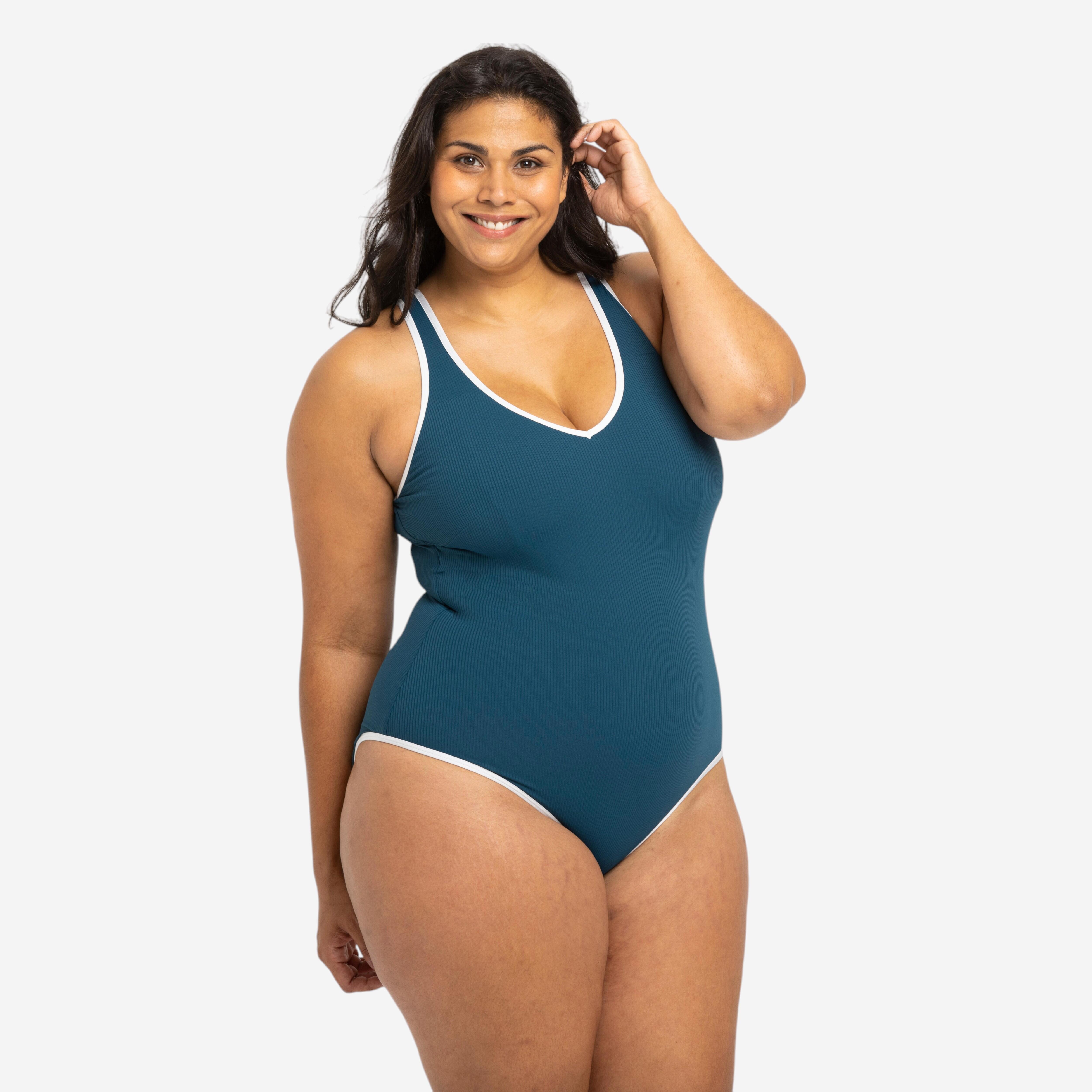 Badeanzug Damen - Virginia dunkelblau