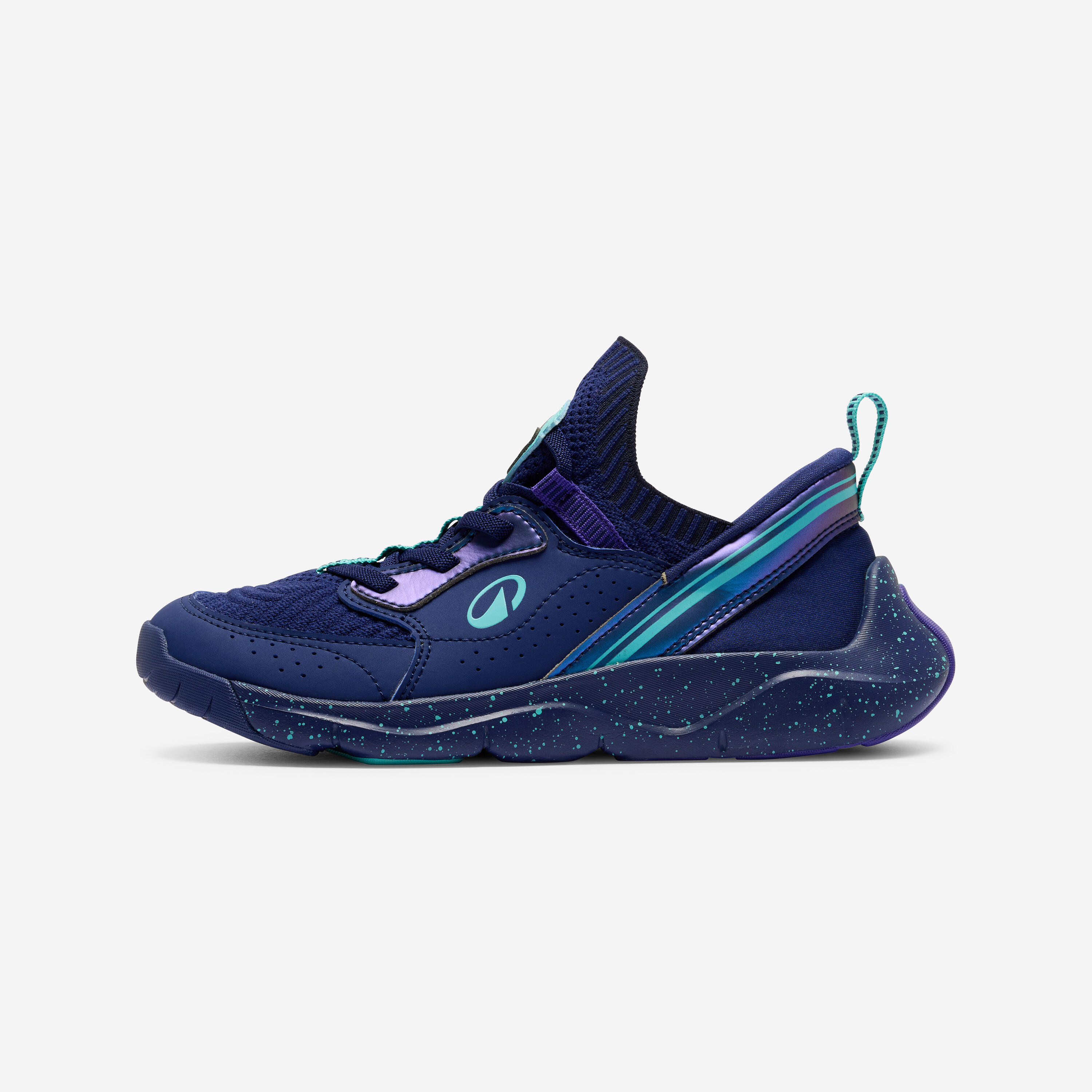 Sportschuhe Kinder einfaches Anziehen - Playful Easy dunkelblau