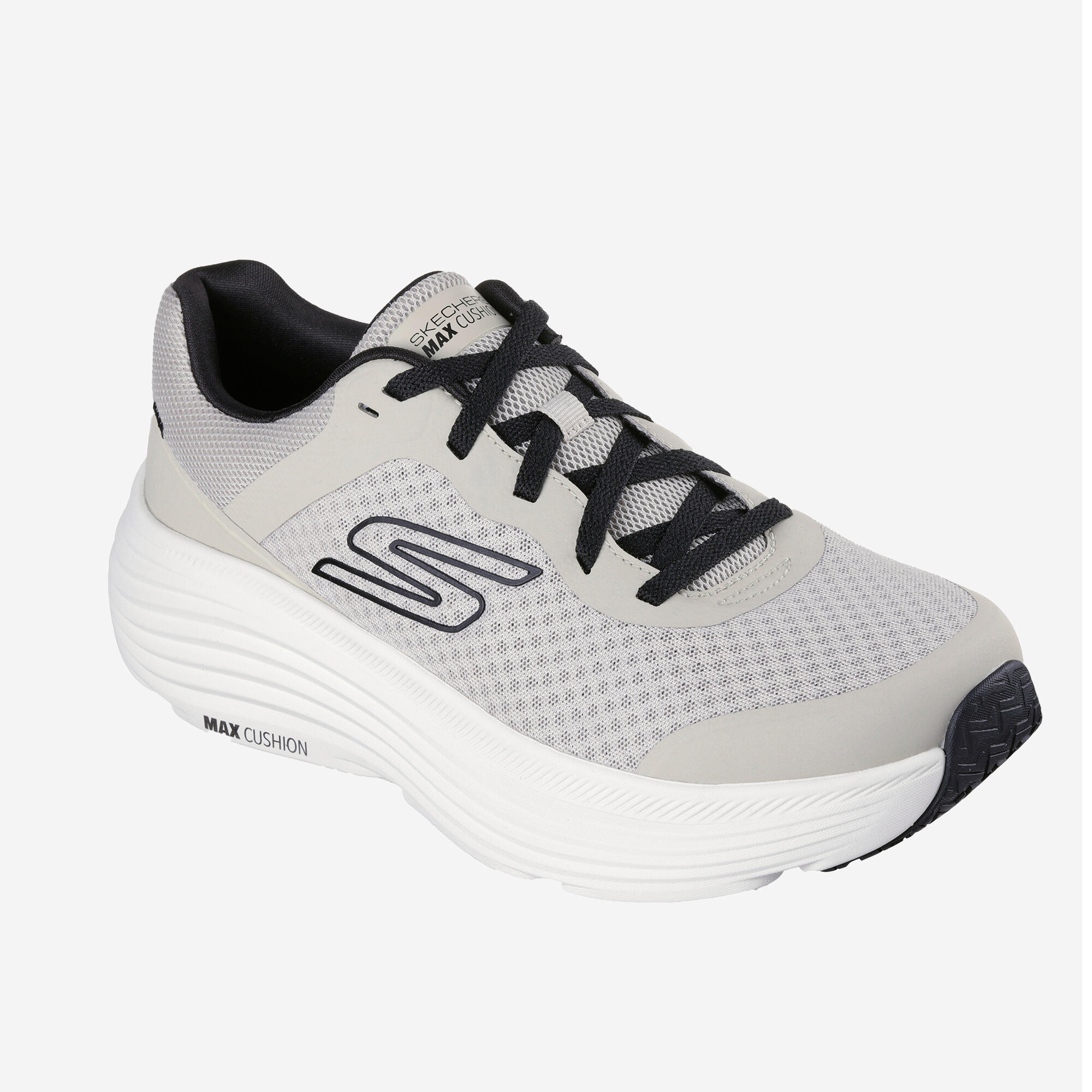 Skechers Fitnessschuhe Sneaker Herren - Max Cushioning beige