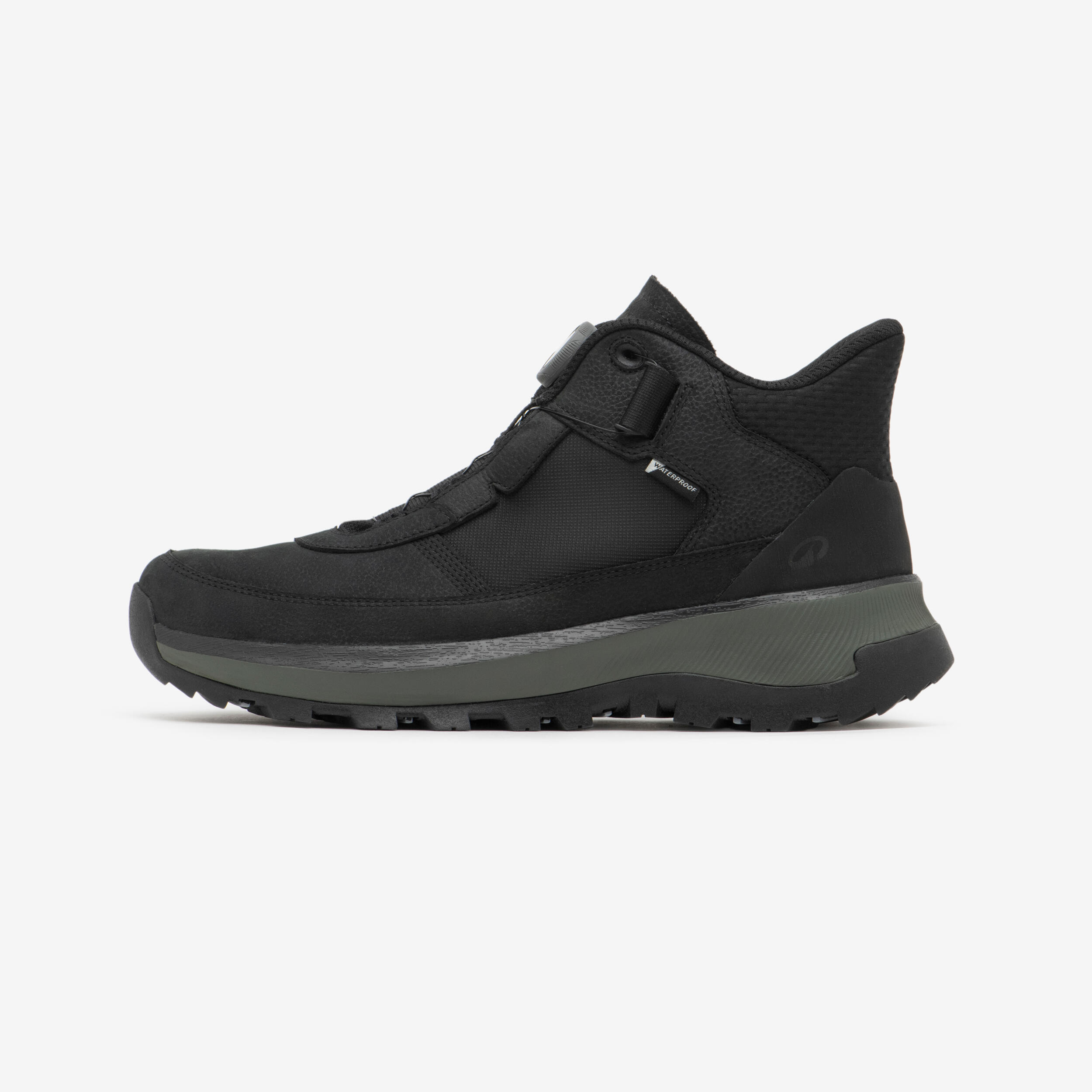 Wanderschuhe Herren wasserdicht Wandern - 2 Seconds NH900 schwarz