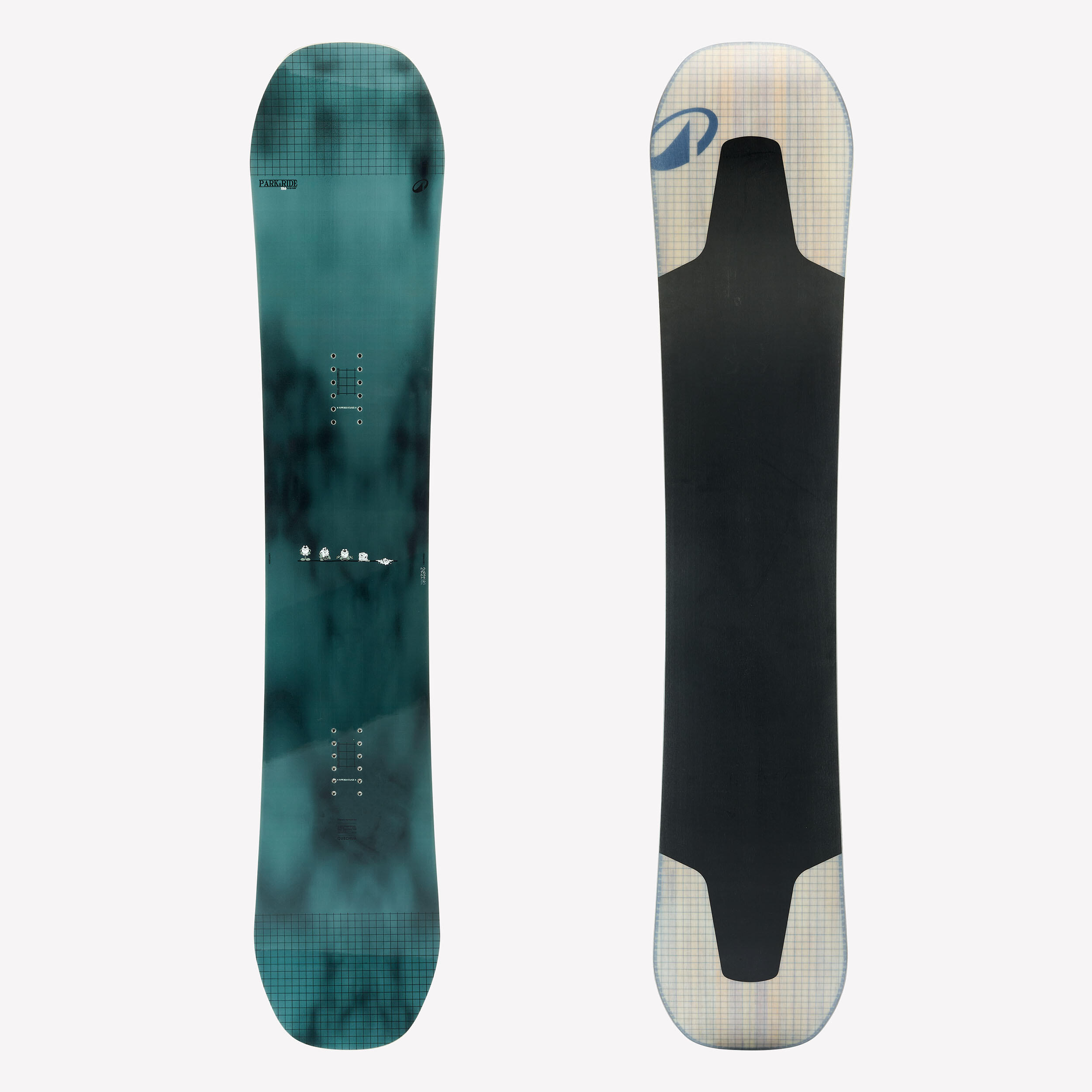 Snowboard Herren All Mountain & Freestyle - Park & Ride 500 grün
