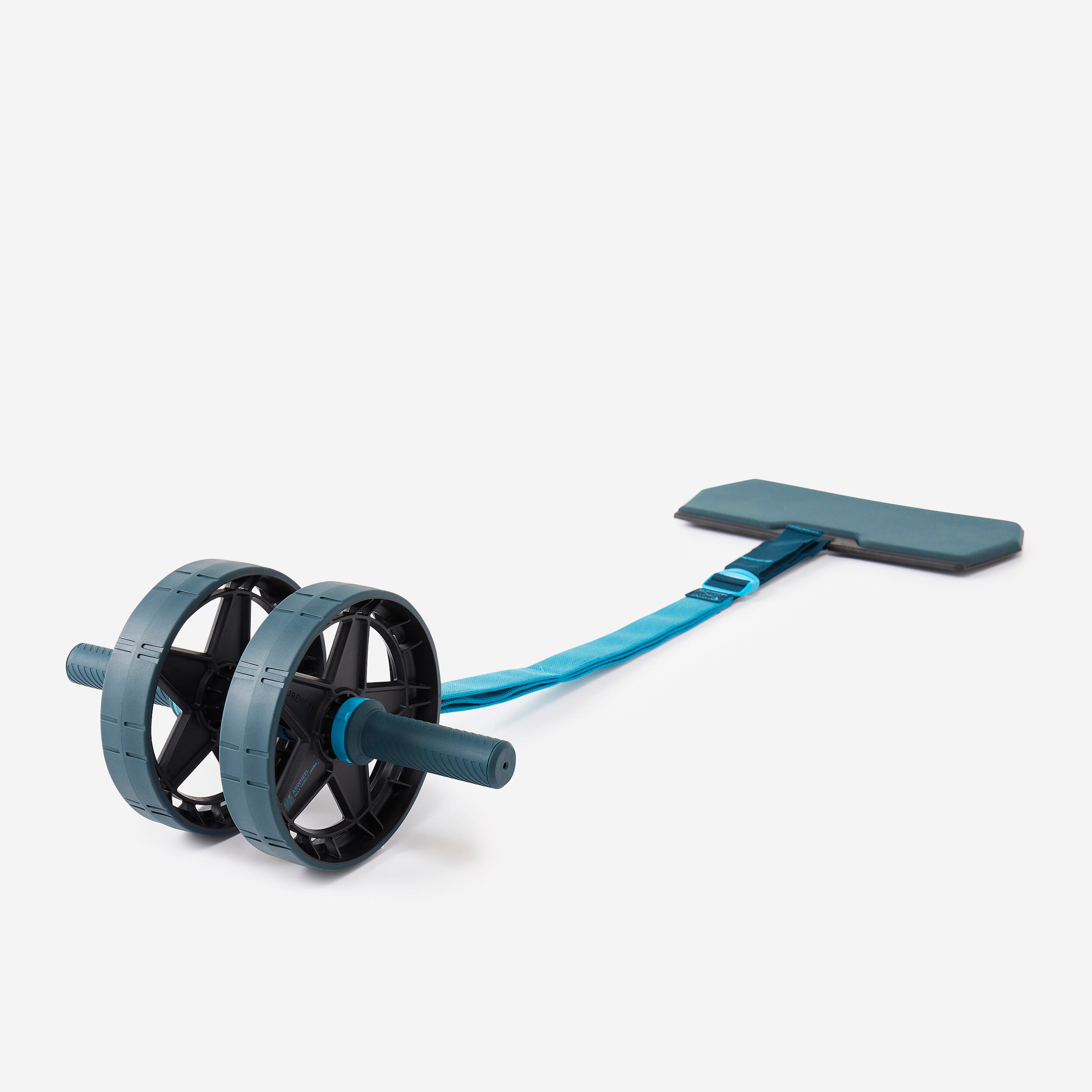 Bauchtrainer mit elastischem Riemen ‒ Ab Wheel Evolutive