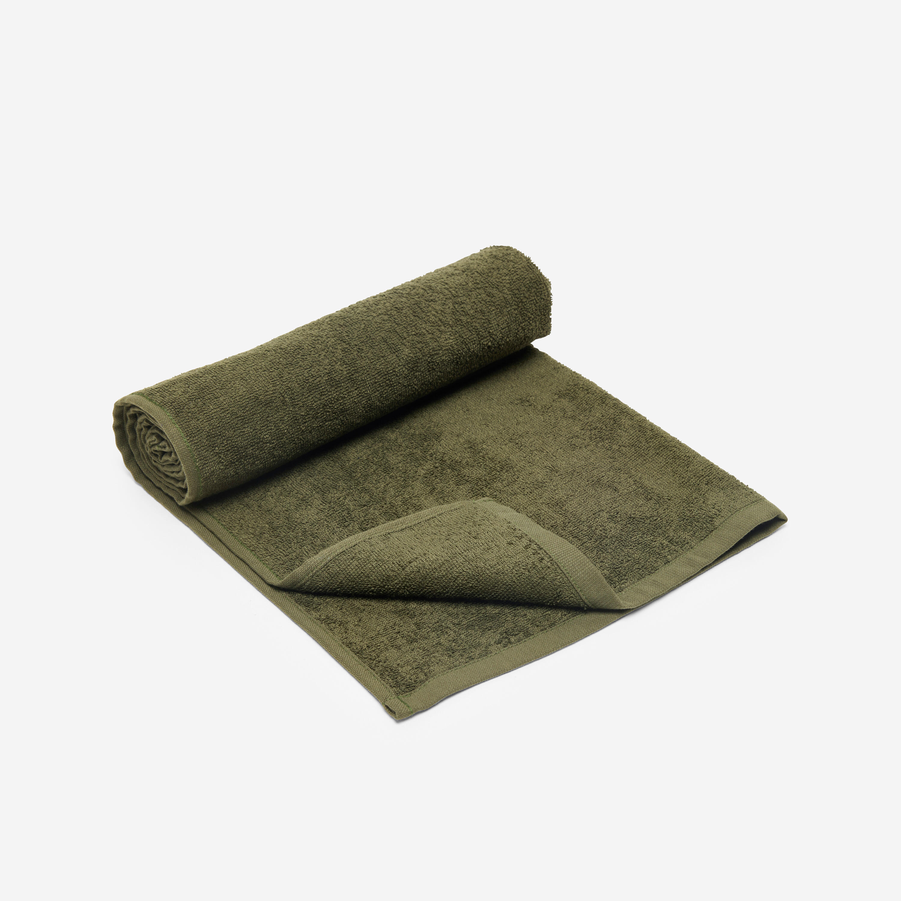 Handtuch Baumwolle 90 × 50 cm - khaki
