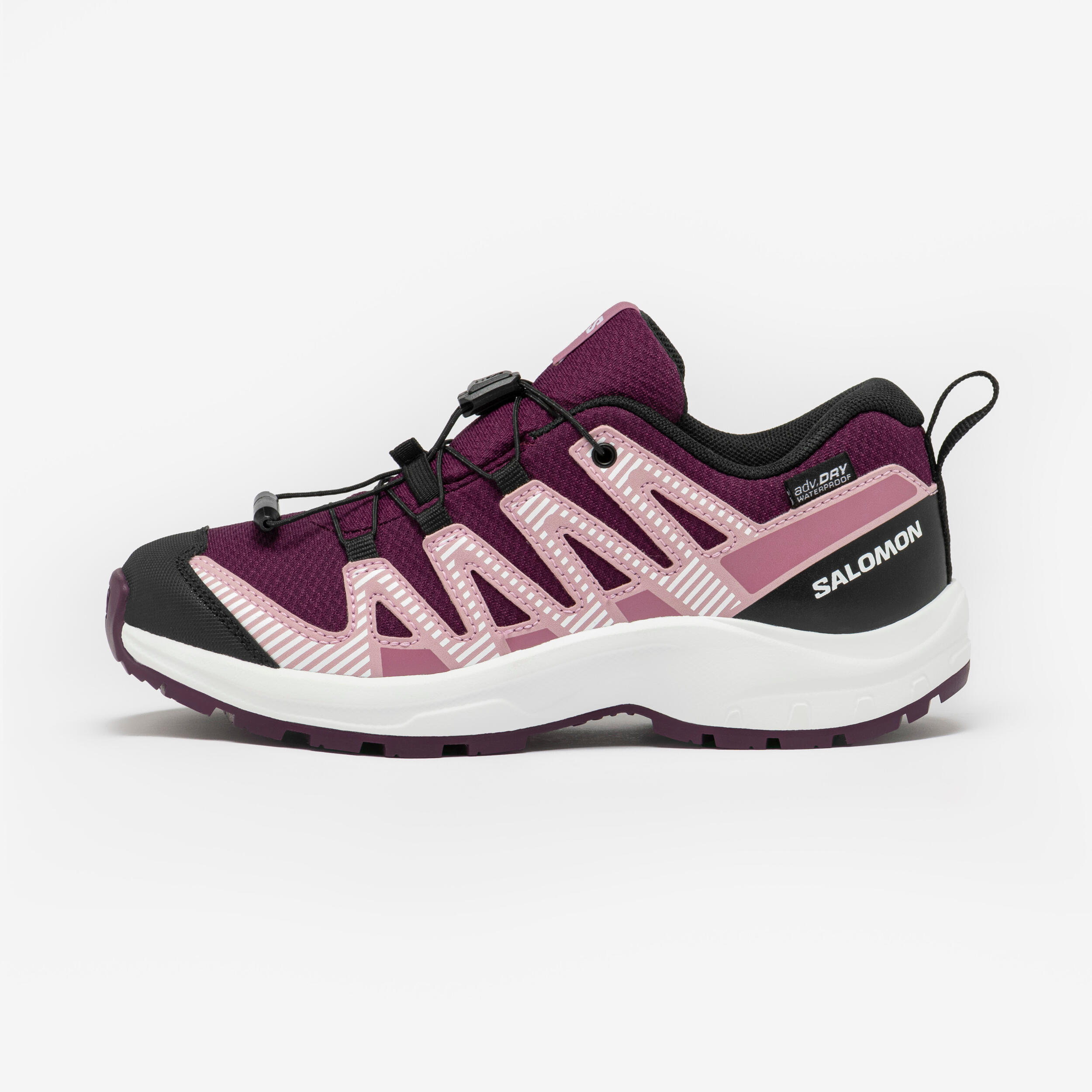 Wanderschuhe Kinder Gr. 31–39 wasserdicht - Salomon XA Pro 3D rosa