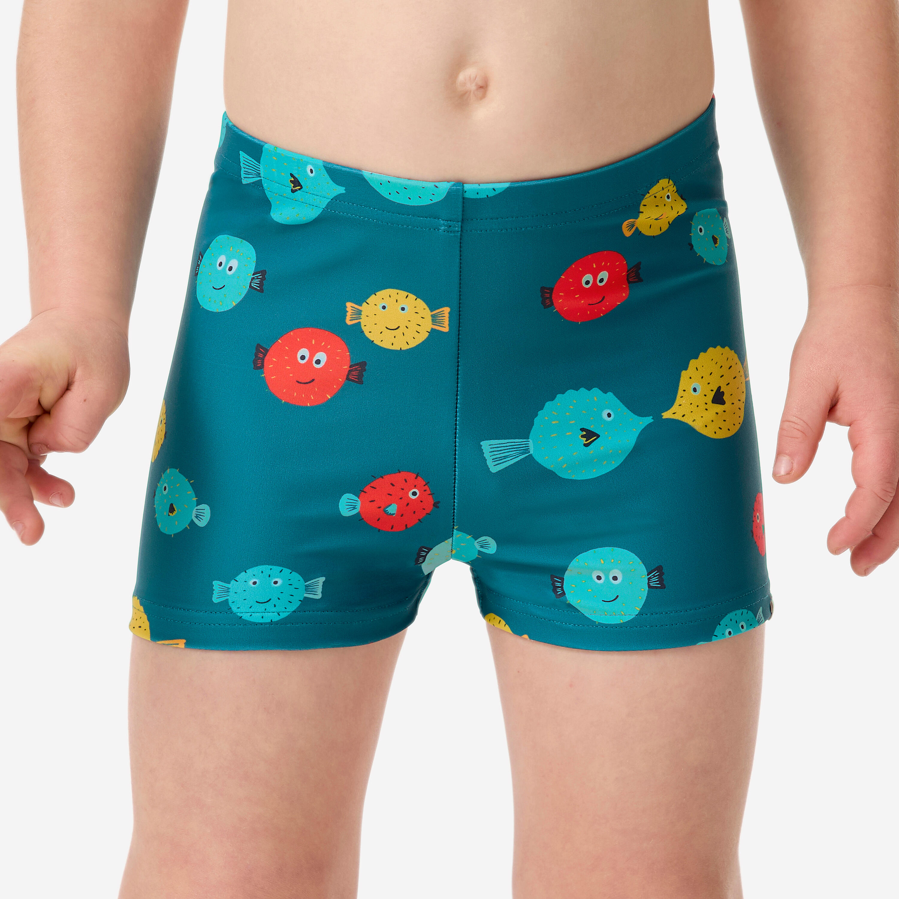 Badehose Boxer Baby/Kinder - Titou Plouf dunkelblau