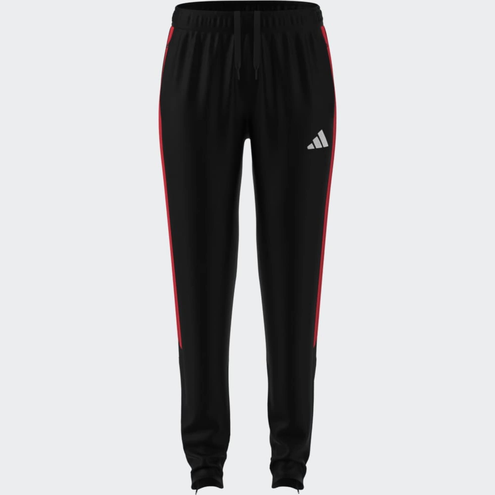 Damen Fußball Trainingshose - Tiro 26 schwarz/rot