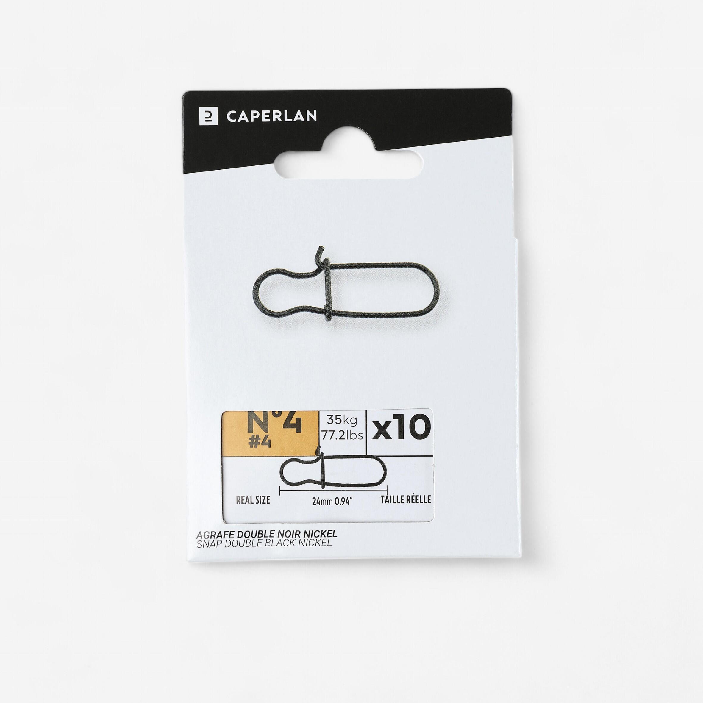 Karabiner Double Black Nickel