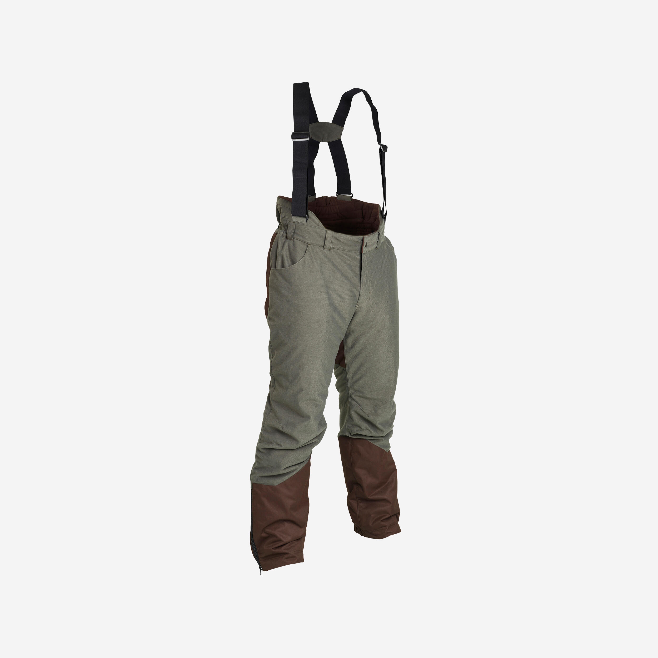 Jagdhose Latzhose 100 warm -20 °C grün