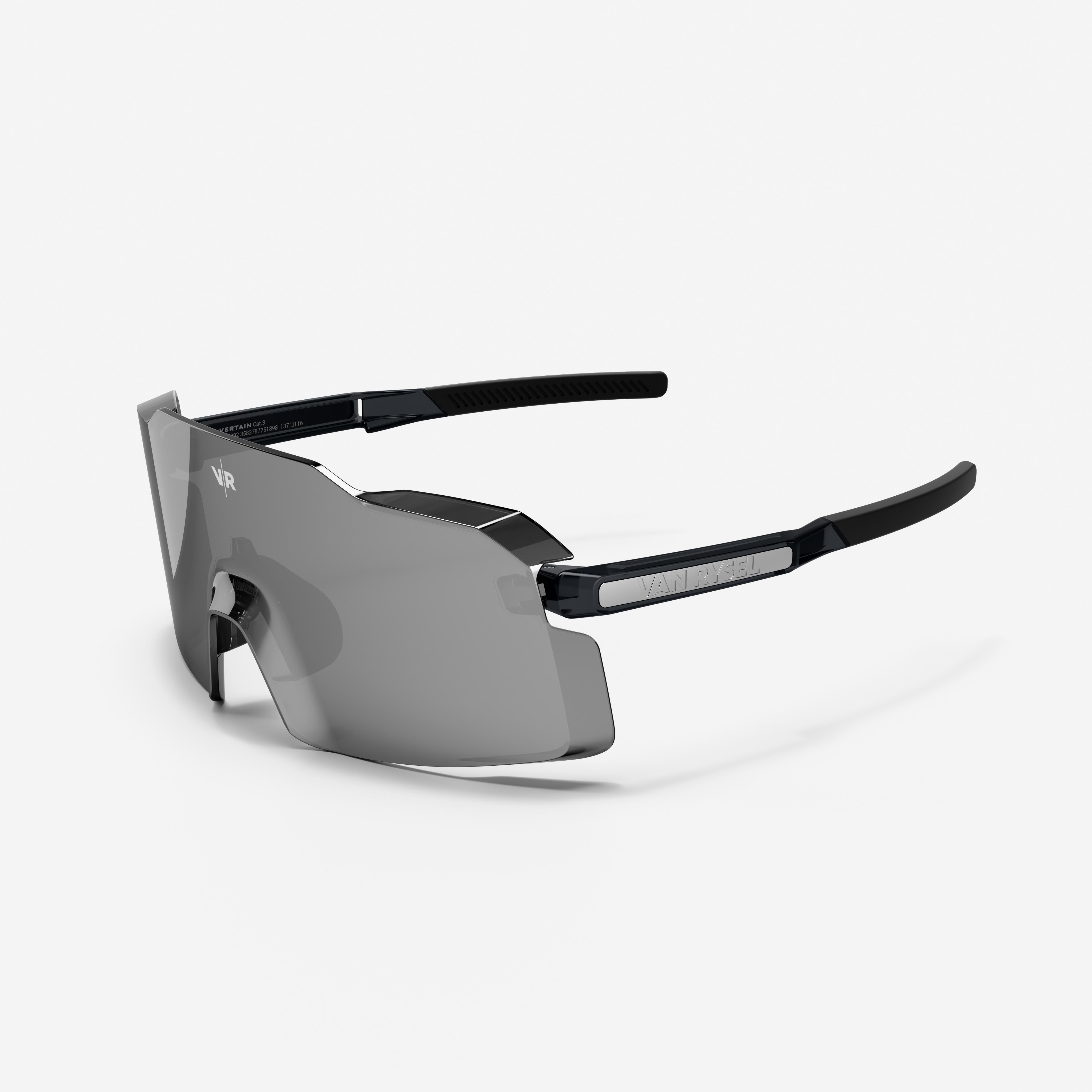 Fahrrad Brille Kategorie 3 Vertain schwarz