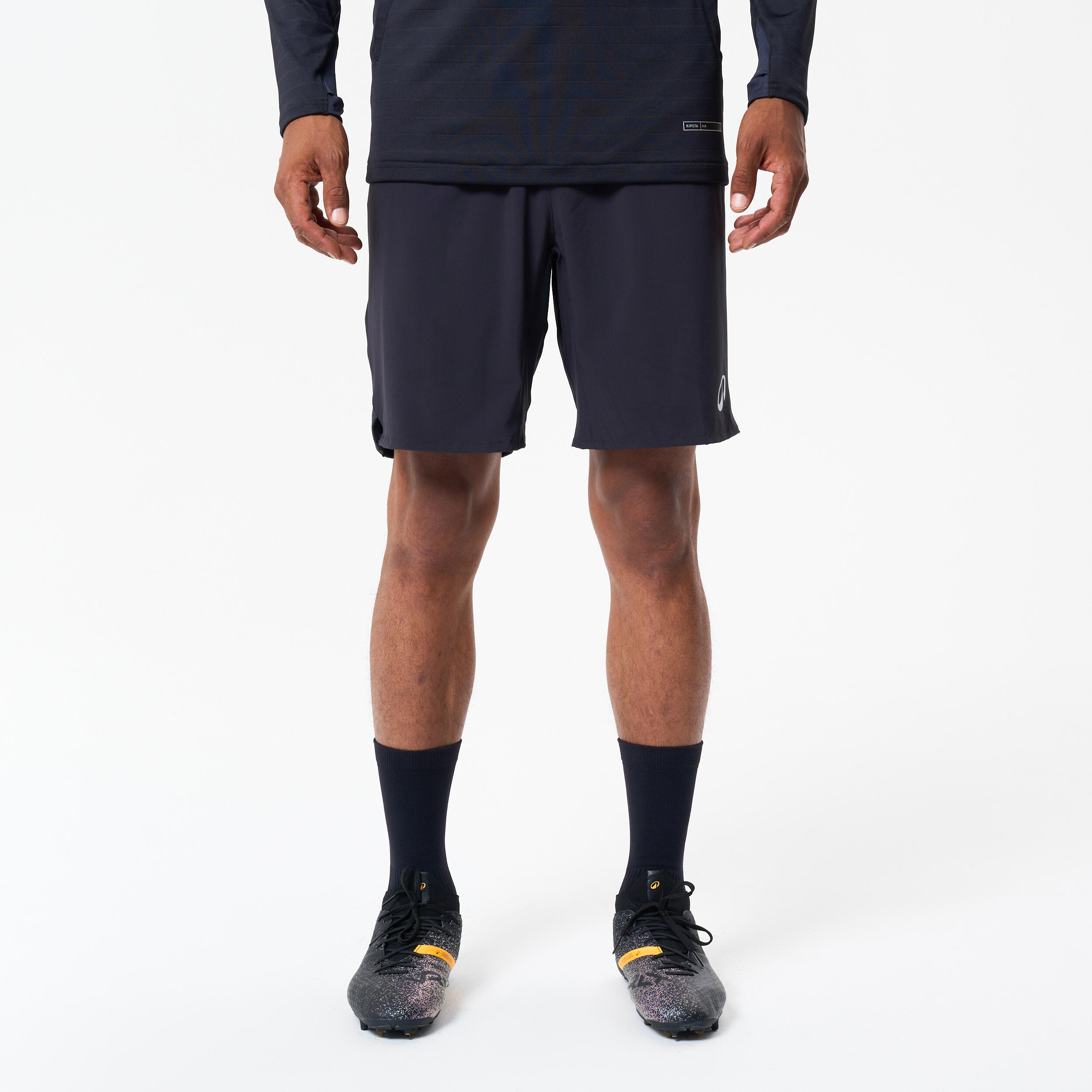Damen/Herren Fußball Shorts - CLR Club schwarz