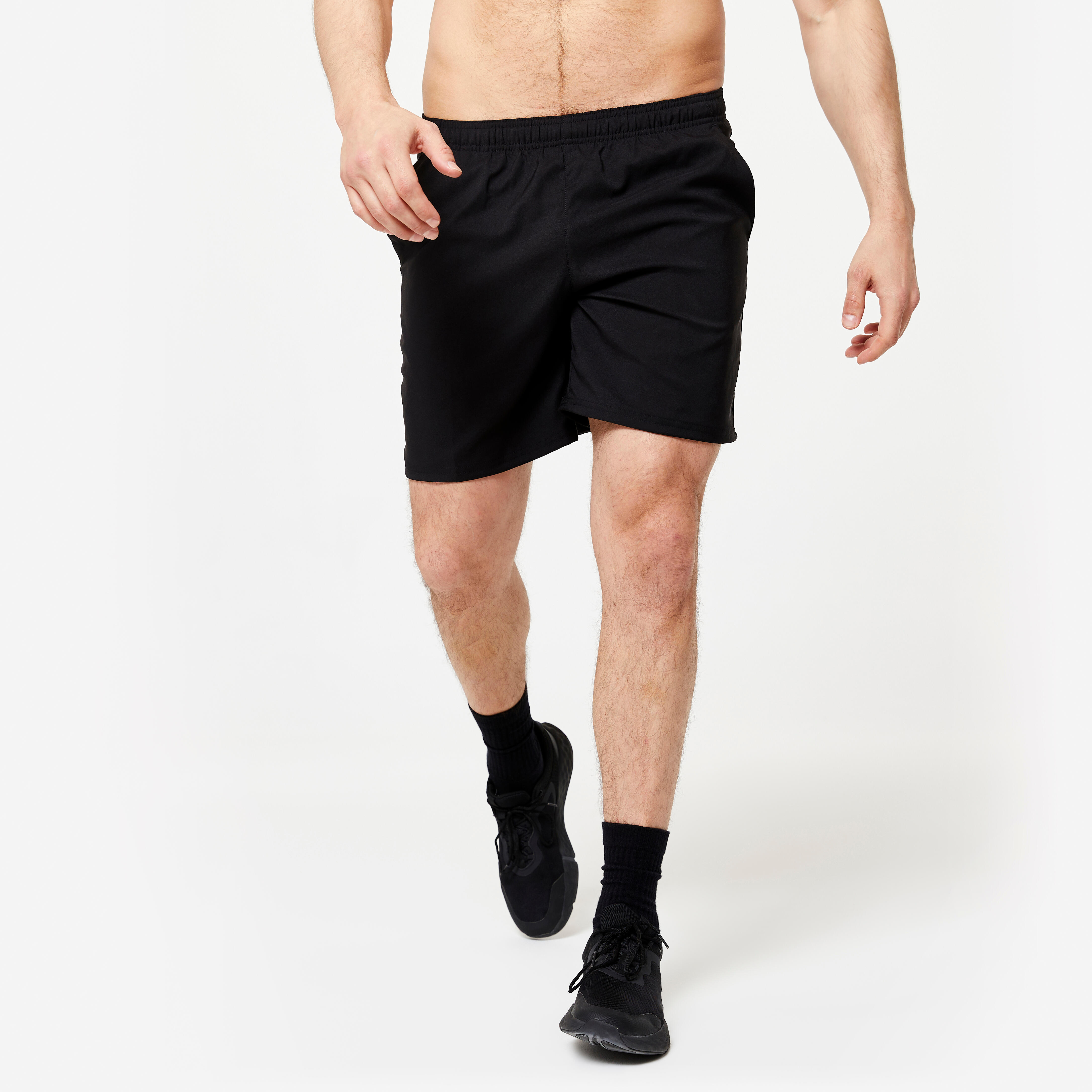 Shorts Herren atmungsaktiv - Basic schwarz